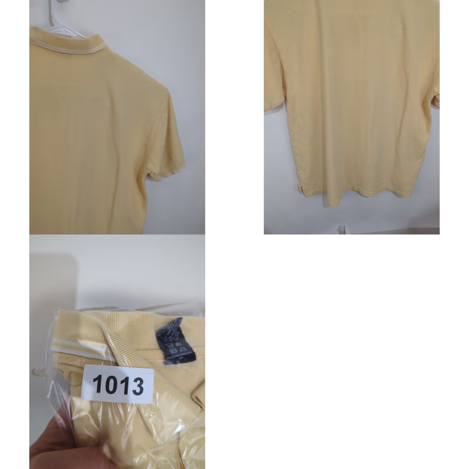Vintage VINTAGE Warner Bros Polo Shirt XL Yellow Short Sleeve Embroidered Marvin the Martian Logo Golf Shirt Mens Regular XS? Size US XL / EU 56 / 4 - 9 Thumbnail