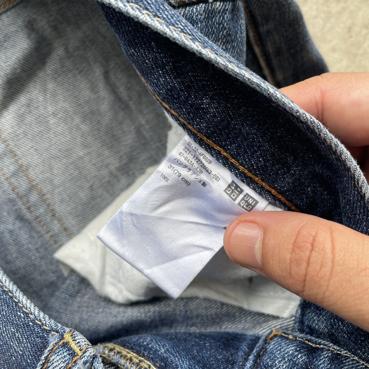 Japanese Brand Vintage Japanese Faded Jeans Pants Distressed Denim W32x30 Size US 32 / EU 48 - 7 Thumbnail