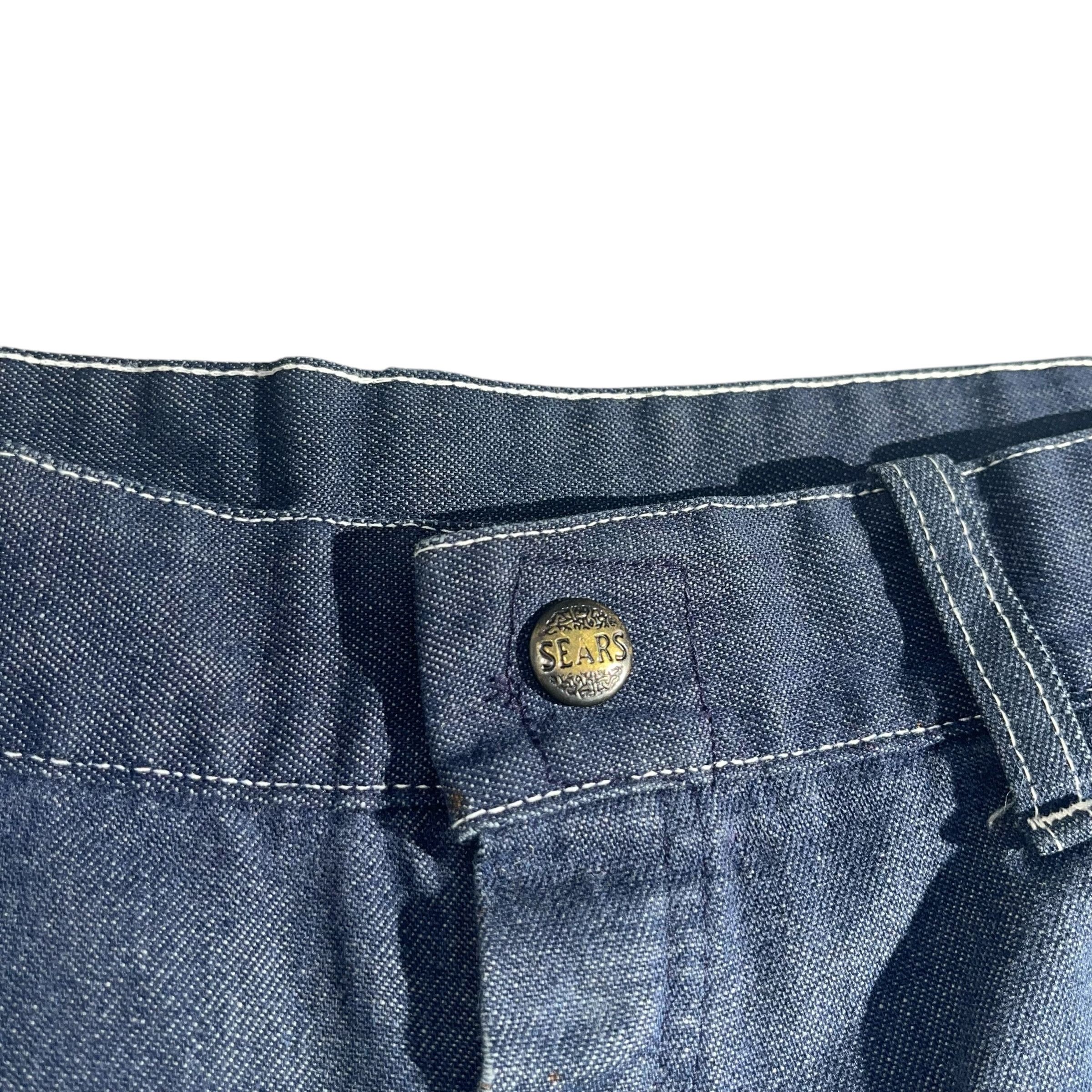 Sears × Vintage VINTAGE Sears Roebuck Carpenter Pants 36x30 Size US 36 / EU 52 - 2 Thumbnail