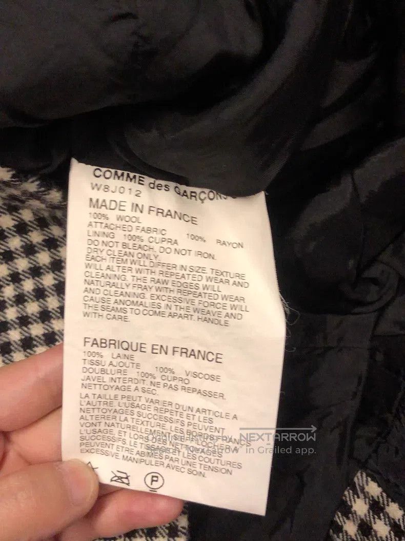 Comme des Garcons Comme Des Garcons jacket Size S / US 4 / IT 40 - 9 Thumbnail