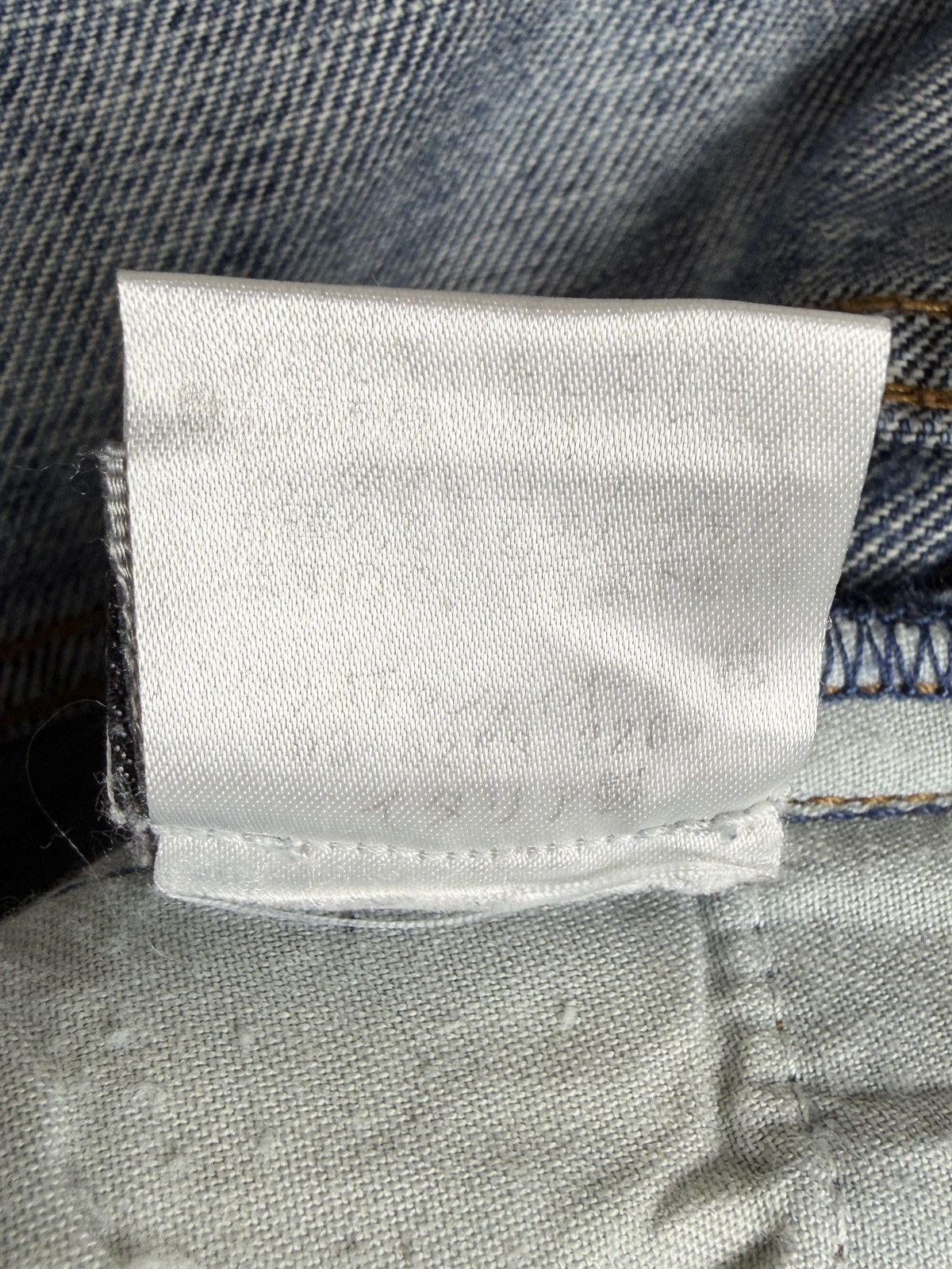 Dior SS08 Dior Homme Distressed Silver Blue Denim Jeans Jake Size US 30 / EU 46 - 9 Thumbnail