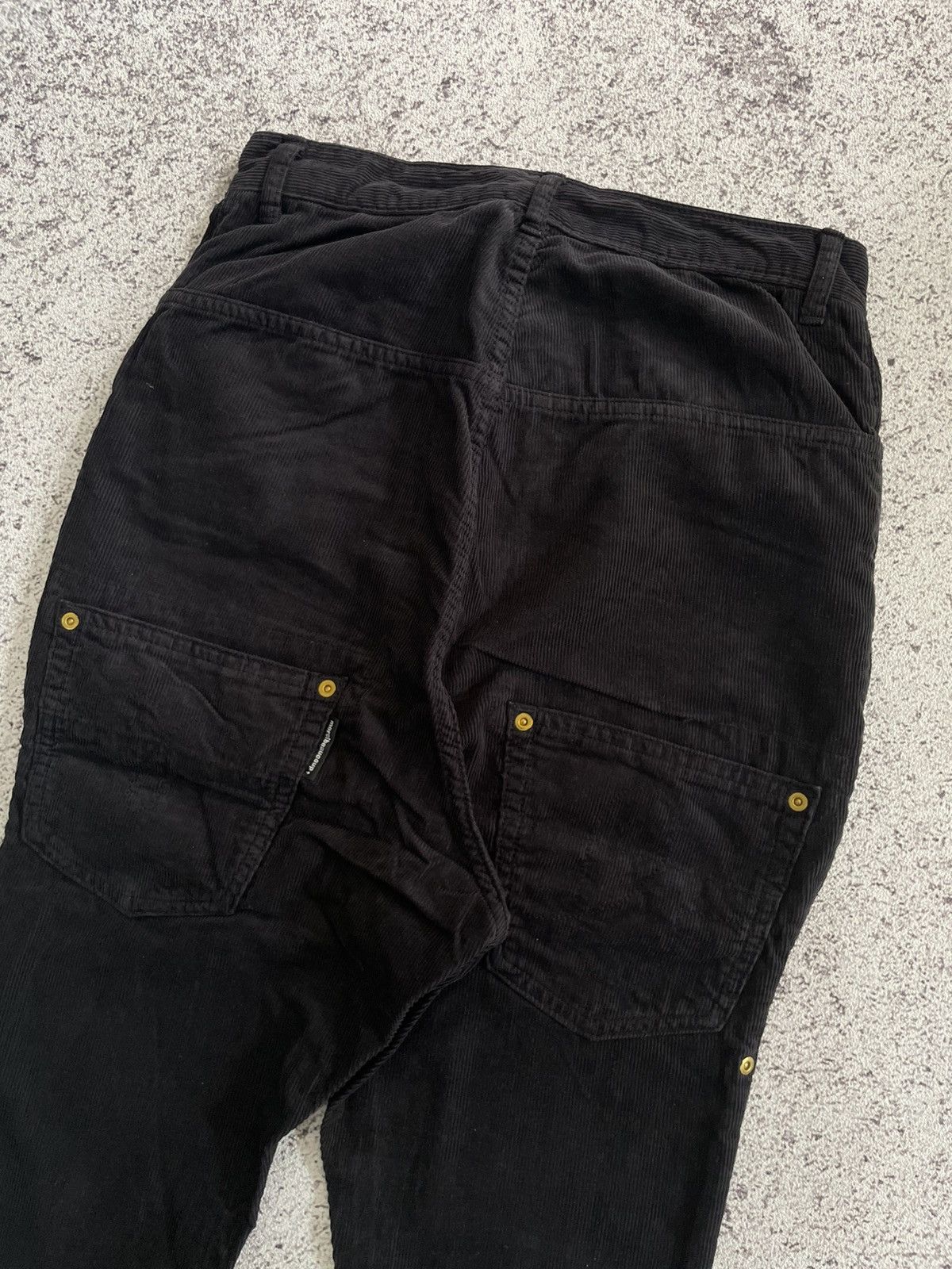 Issey Miyake NWT Mercibeaucop Issey Miyake Drop Crotch Corduroy Pants Size US 28 / EU 44 - 4 Thumbnail