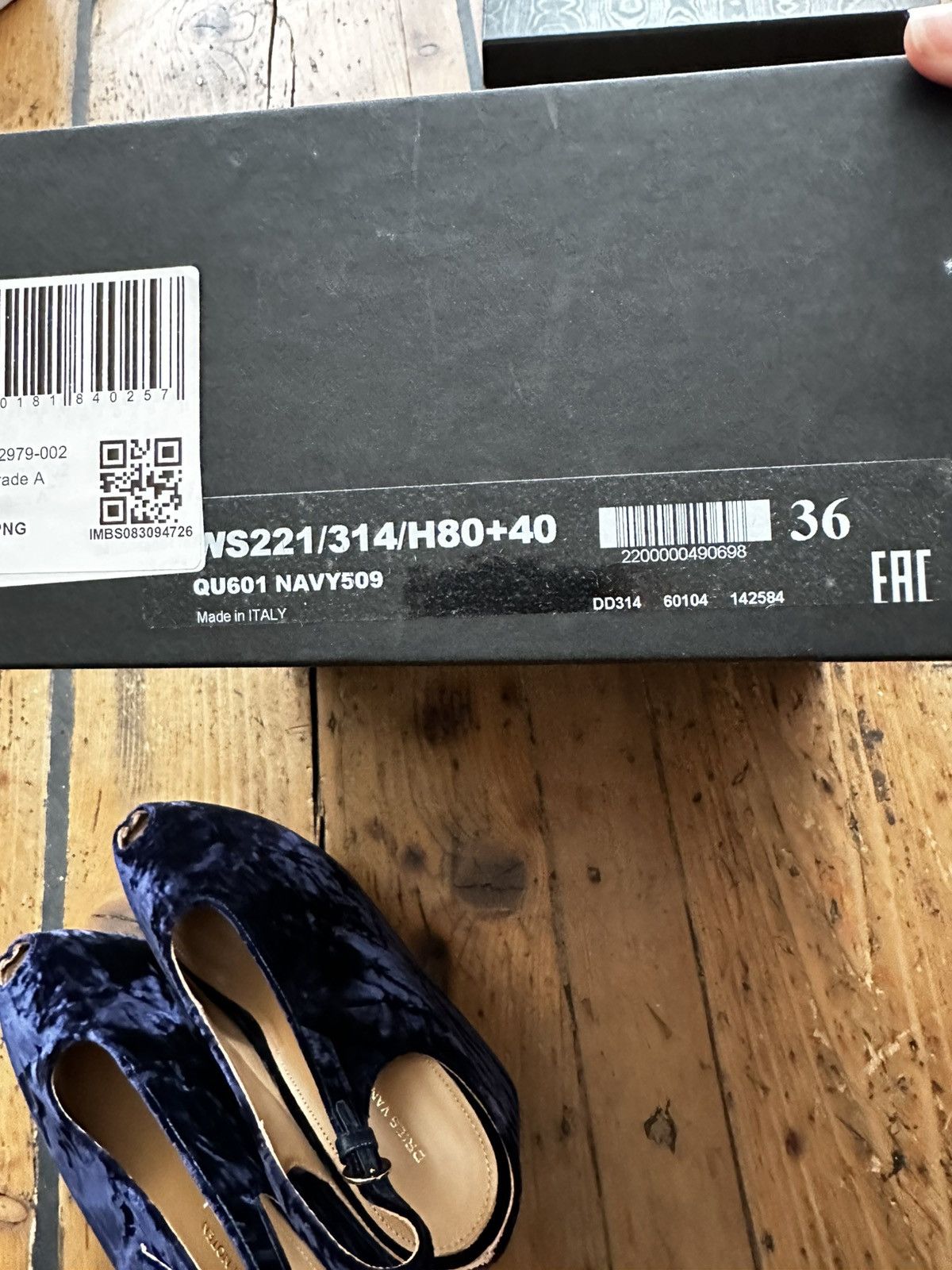 Dries Van Noten Dries van Noten velvet wedges Size US 6 / IT 36 - 8 Thumbnail