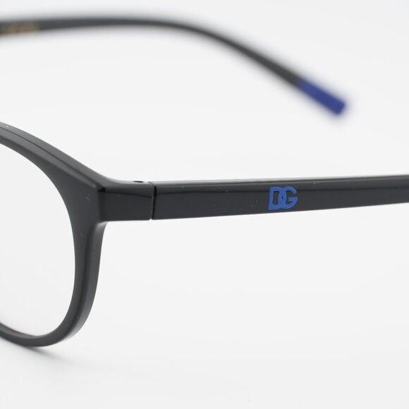Dolce & Gabbana Dolce & Gabbana DG5090 501 Eyeglasses Round Black 50mm Frame Size ONE SIZE - 7 Thumbnail
