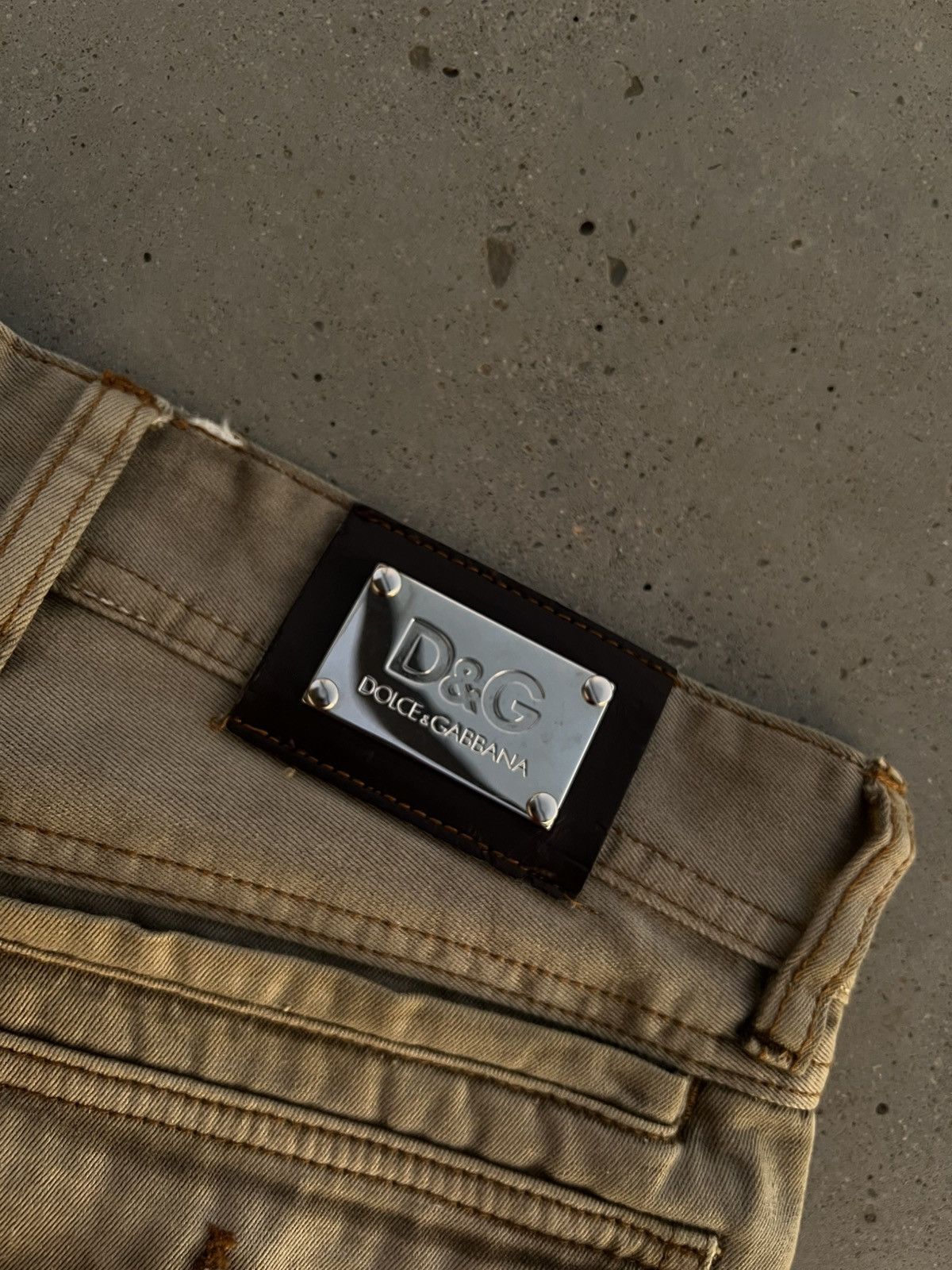 Dolce & Gabbana Dolce Gabbana denim jeans vintage distressed pants Size US 35 - 4 Thumbnail