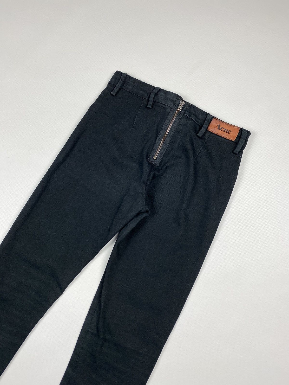 Acne Studios Acne Skin Wet Black ladies jeans size 27 / 32 Size 27" / US 4 / IT 40 - 19 Thumbnail