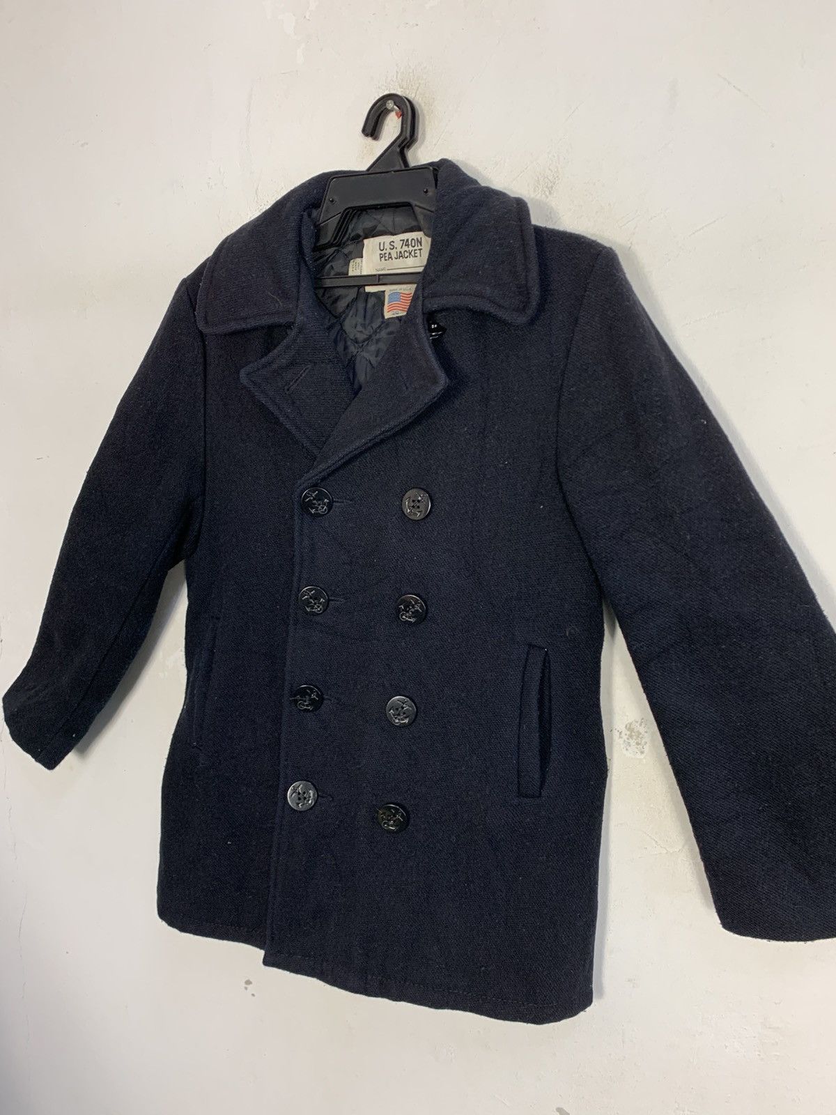 Schott Vintage Schott Nyc US Army 740N Pea Jacket Padded Inner Size US S / EU 44-46 / 1 - 3 Thumbnail