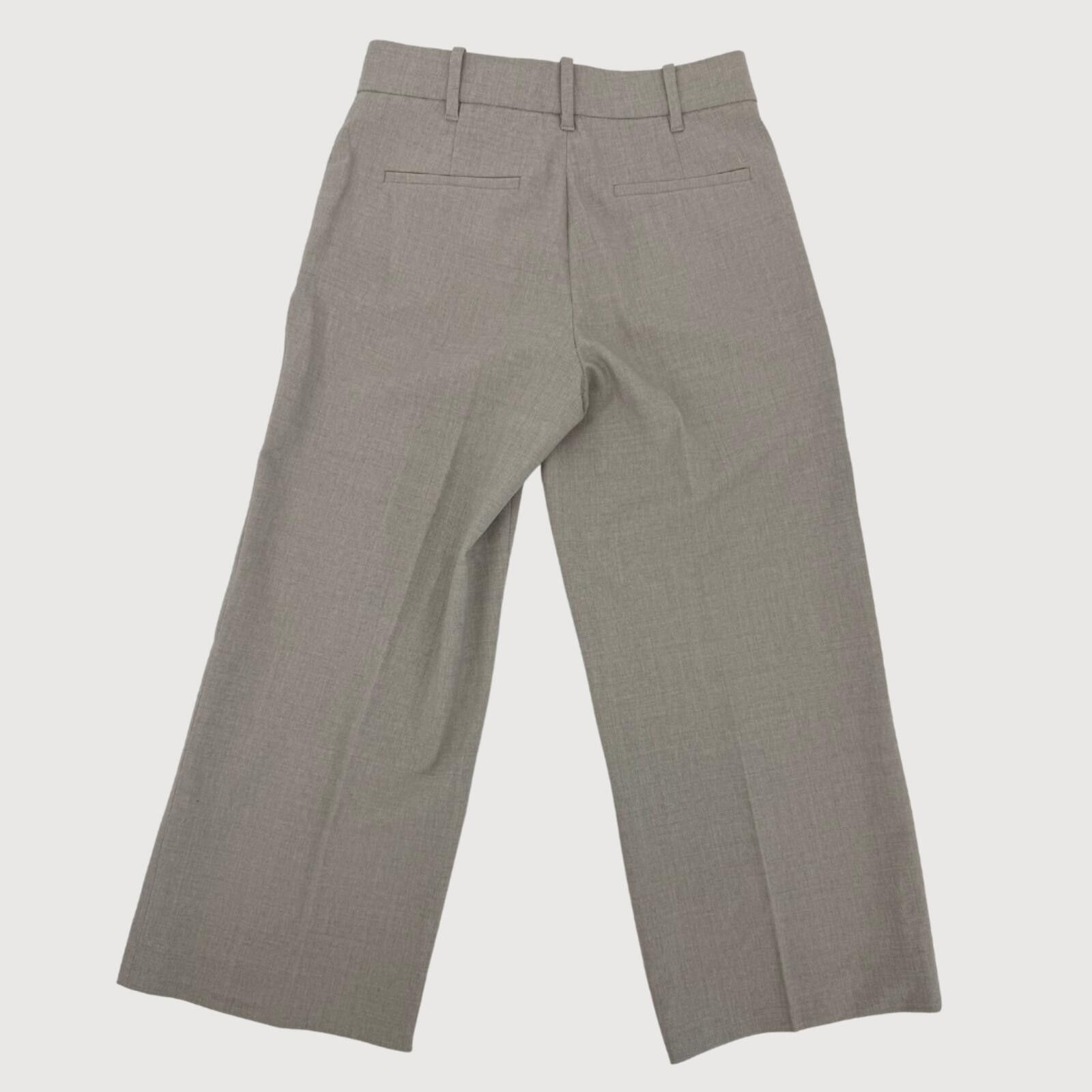 Other Aritzia Babaton Agency Cropped Wool Pant Taupe Size 2 Size 26" / US 2 / IT 38 - 3 Thumbnail