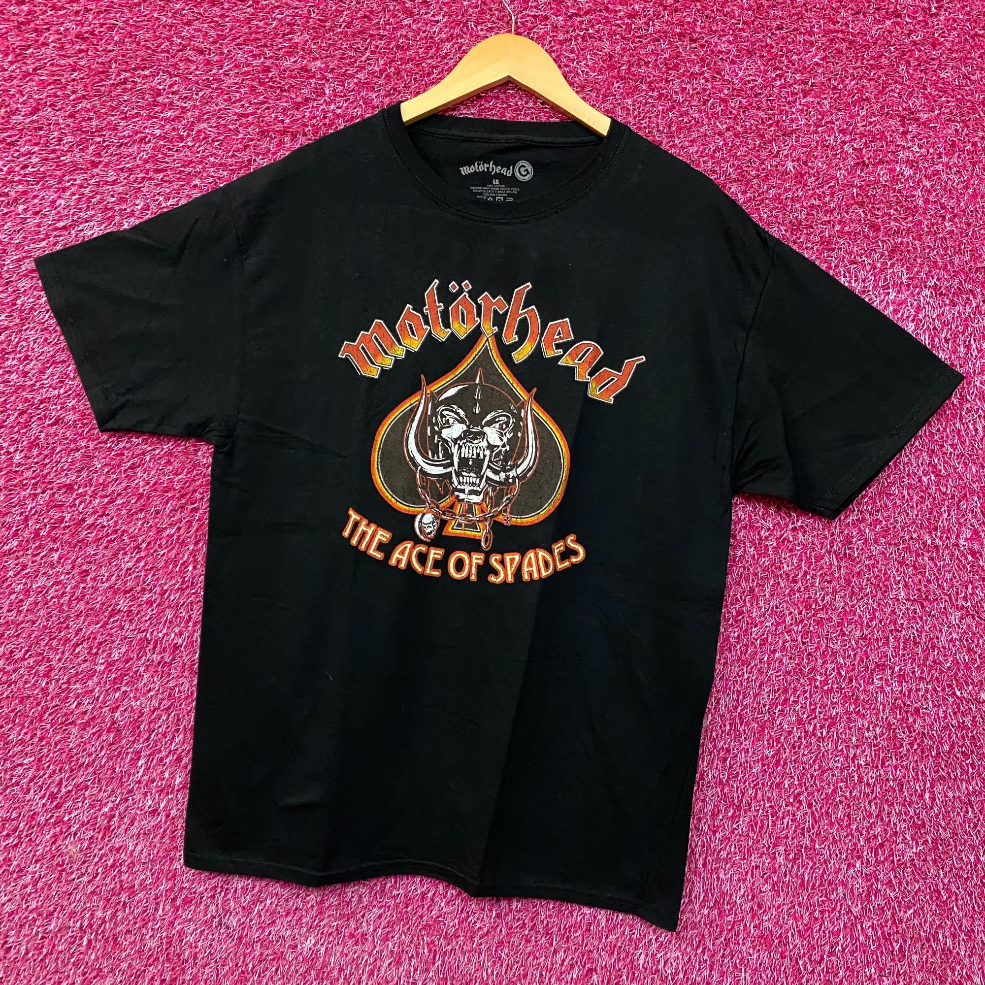 Other Motorhead Ace of Spades Snaggletooth Logo Graphic T-Shirt La Size US L / EU 52-54 / 3 - 3 Thumbnail