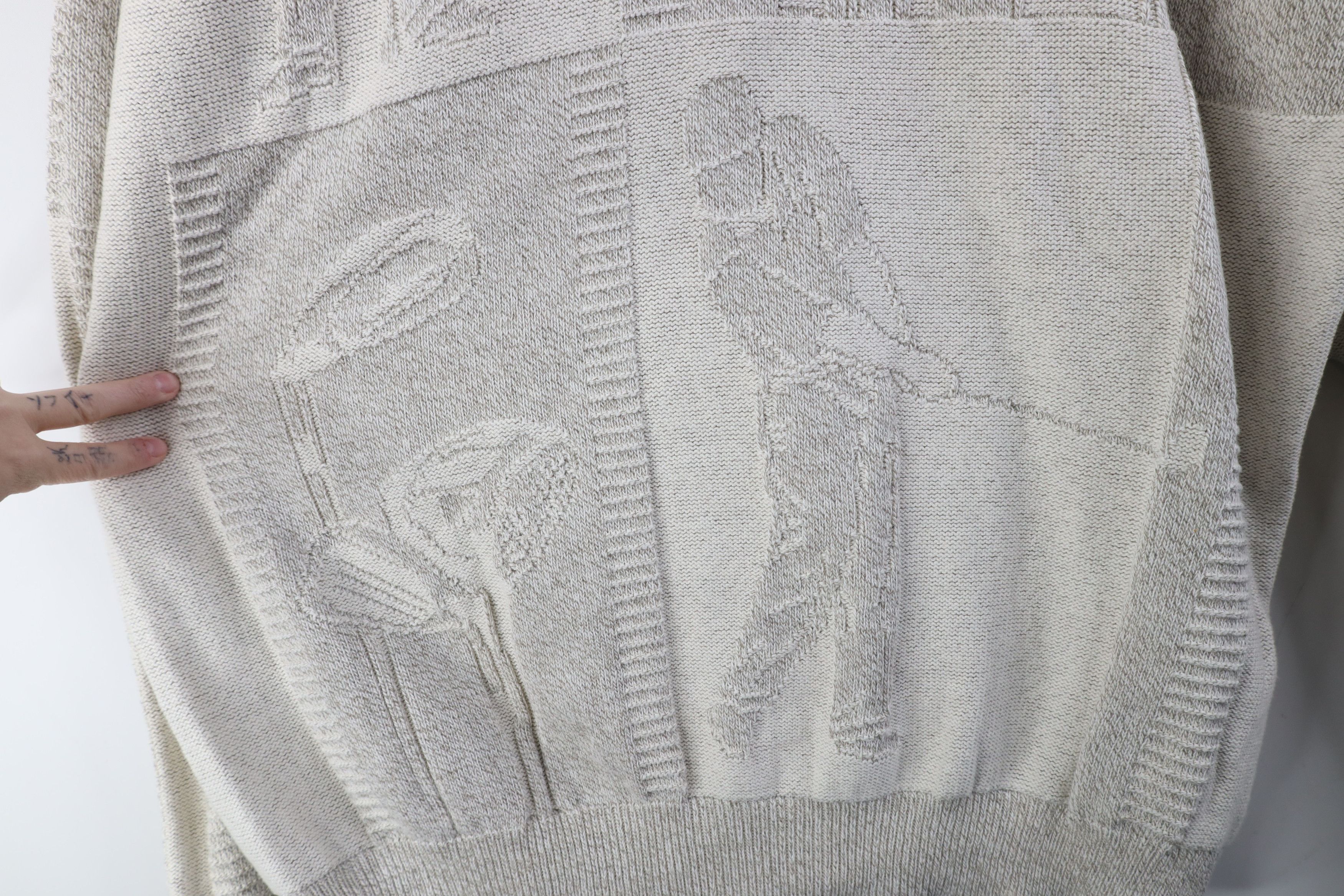 Vintage Vintage 90s Streetwear Golfing Knit Crewneck Sweater USA Size US XXL / EU 58 / 5 - 5 Thumbnail