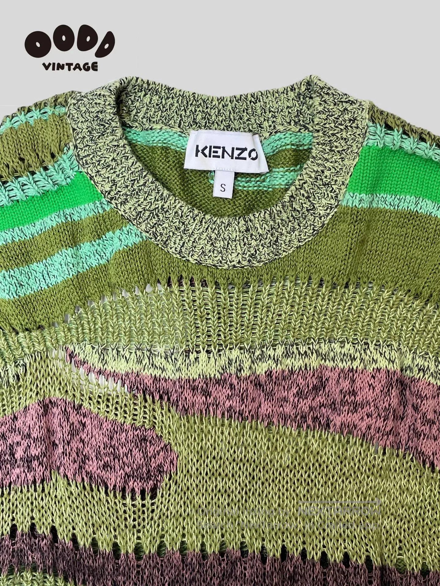 Kenzo Kenzo 2021 Spring/Summer Striped Knit Top. Size S / US 4 / IT 40 - 3 Thumbnail