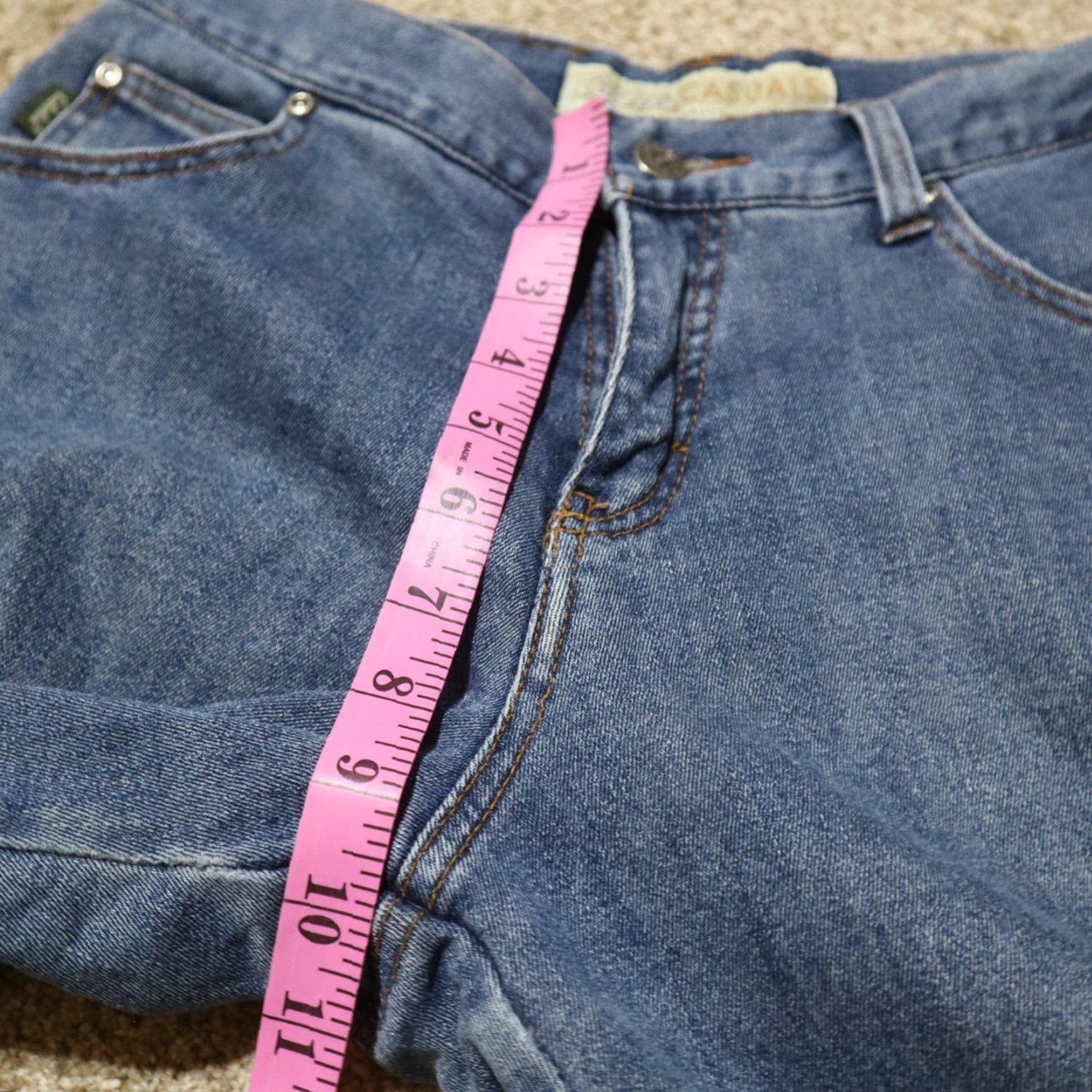 Vintage Cabela's Pants - Pants - Women - Adult Size 6 - Blue - 31" Inseam - Casual Outdoor Twill Chino Stretch Jeans Style Size 28" / US 6 / IT 42 - 5 Thumbnail