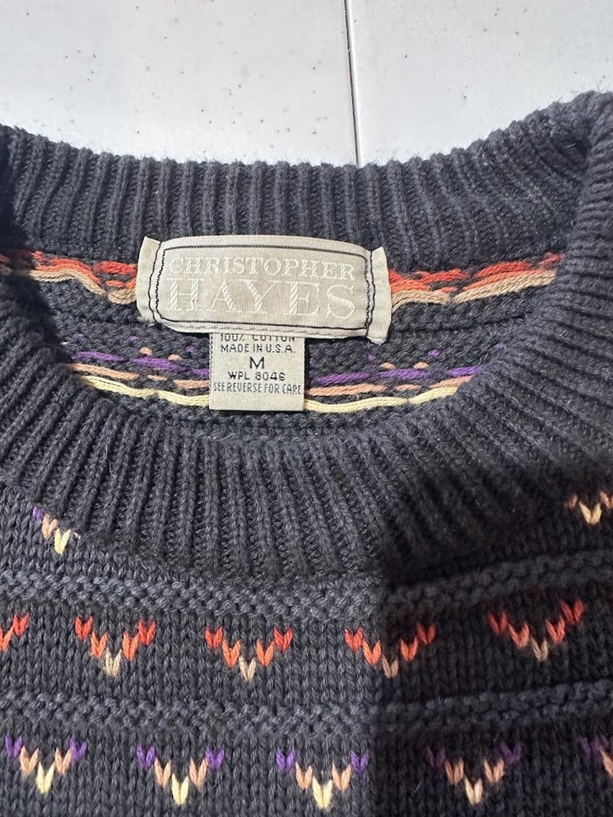 Other Christopher Hayes USA Cotton Sweater M Size US M / EU 48-50 / 2 - 3 Thumbnail