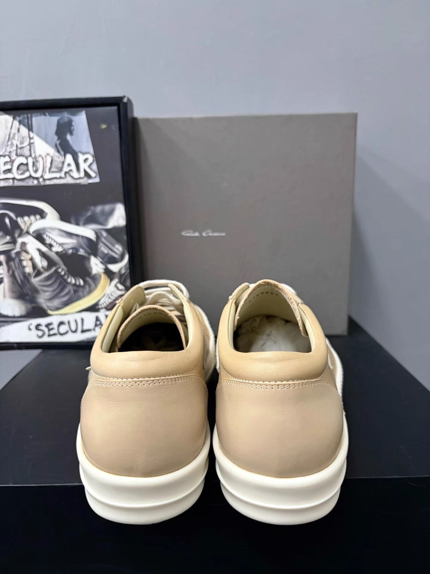 Rick Owens Rick Owens 25FW Butter Yellow Low Sneakers K34 Size US 8 / EU 41 - 7 Thumbnail