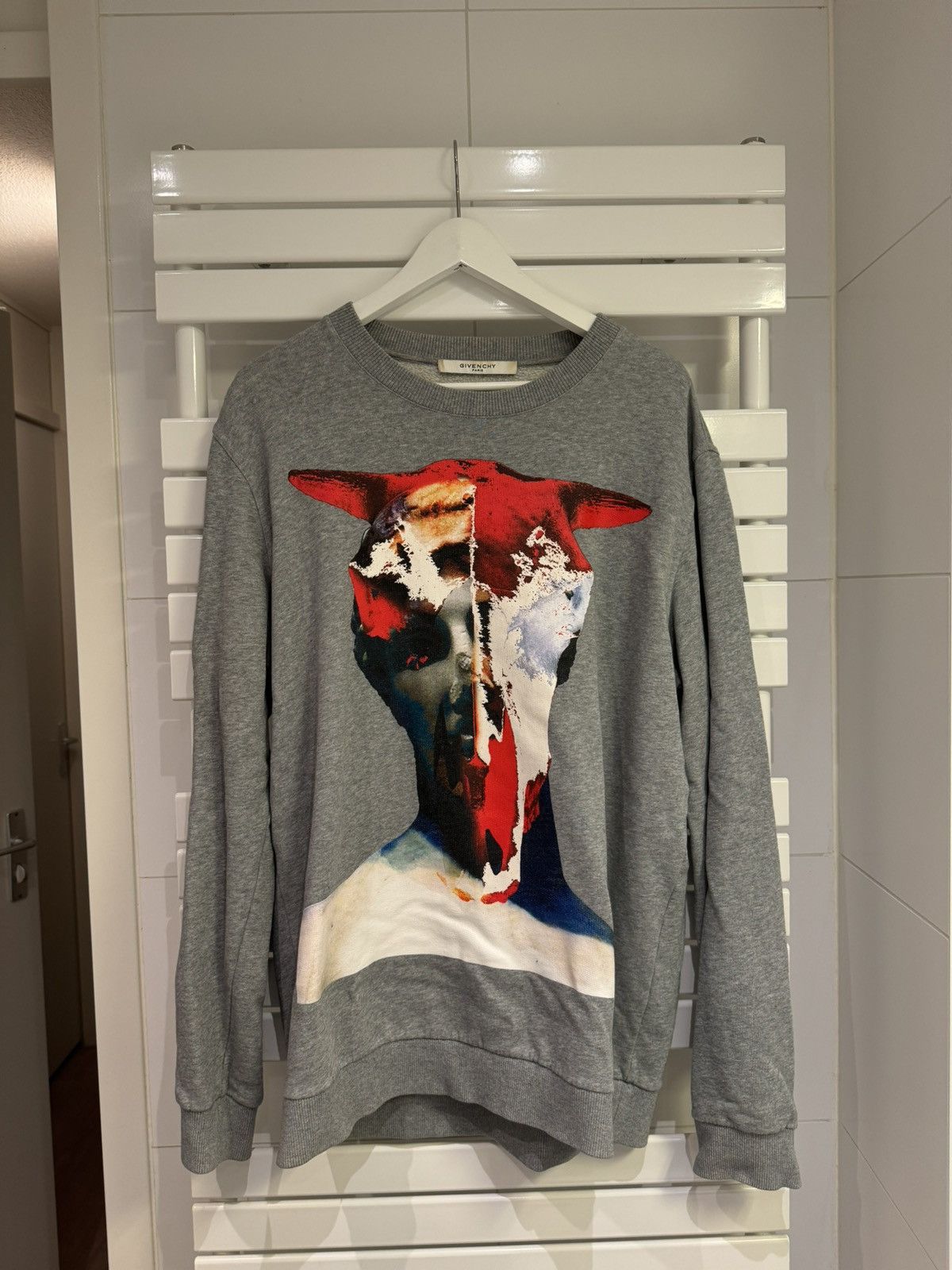 Givenchy Givenchy Devil Tauren Crewneck Sweater Size US M / EU 48-50 / 2 - 1 Thumbnail
