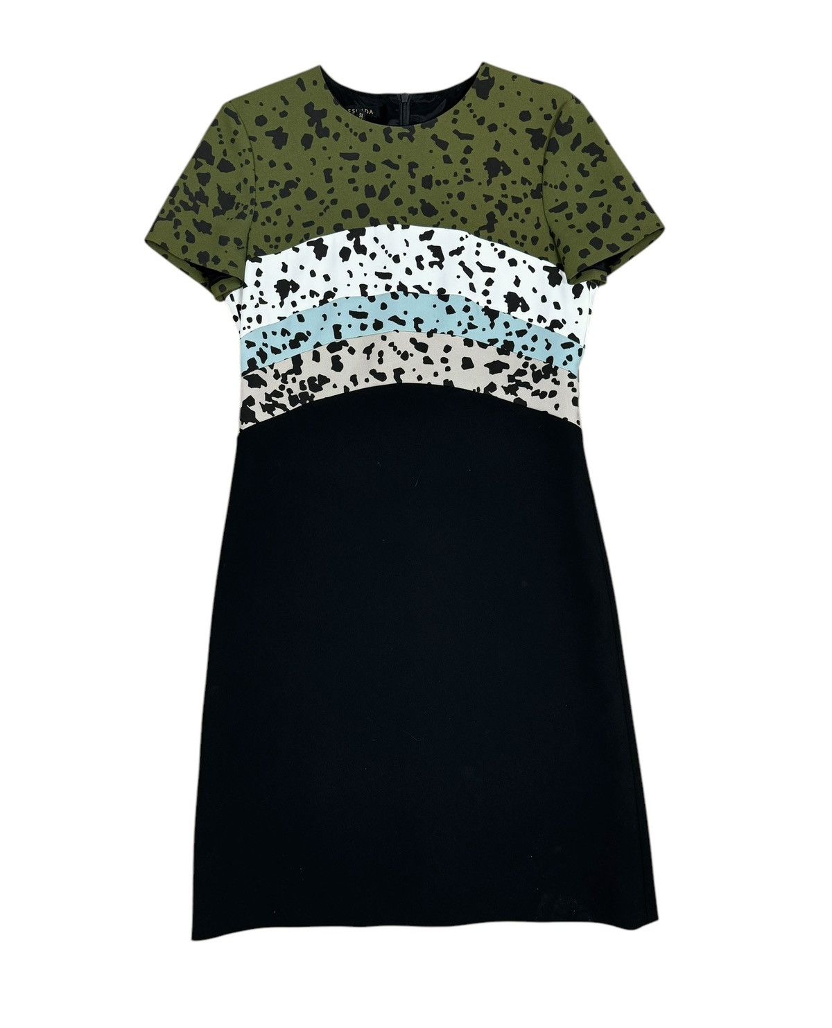 Escada Escada Viscose-Acetate Dress Knee-Length size DE36 IT42 Size M / US 6-8 / IT 42-44 - 10 Thumbnail