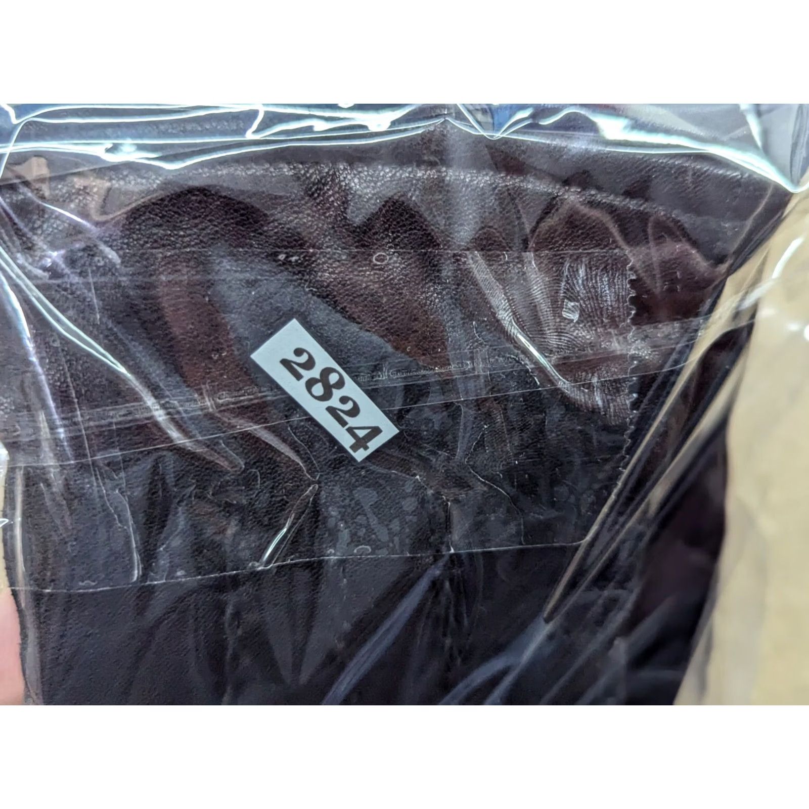 Vintage Genuine Leather Mens Gloves Size 10.5 Black Winter Acryl Lining Glove Warm Casual Men Leather Handwear Size ONE SIZE - 4 Thumbnail