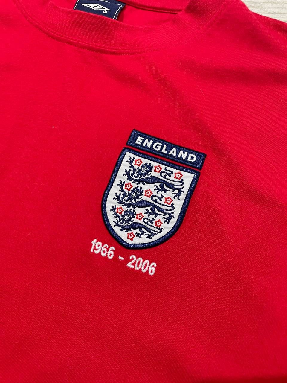 Umbro Vintage Umbro England 1966 2006 Shirt Jersey Long Sleeve Size US XL / EU 56 / 4 - 6 Thumbnail