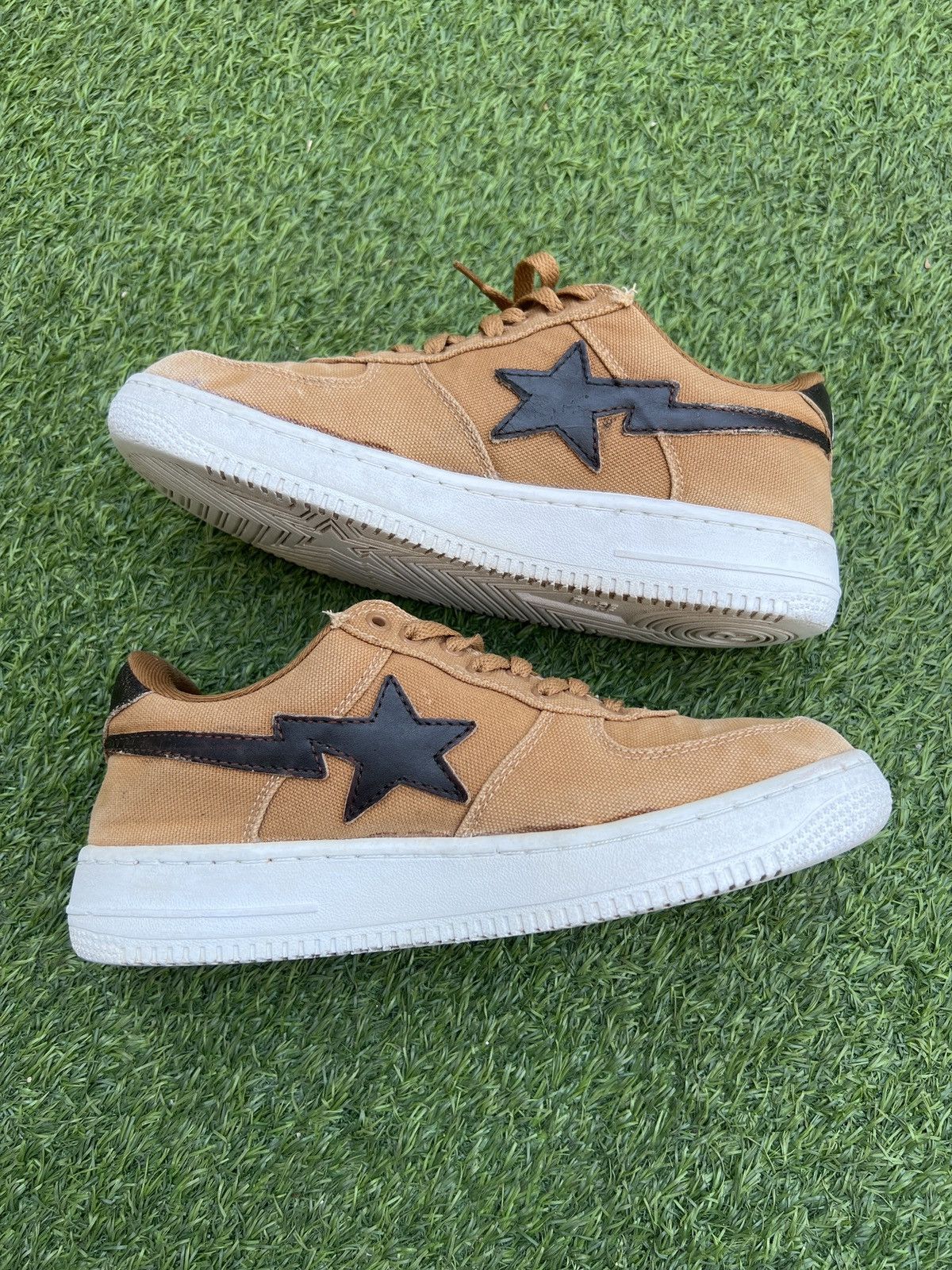 Bape Bape Sta Low Wheat Size US 8.5 / EU 41-42 - 4 Thumbnail