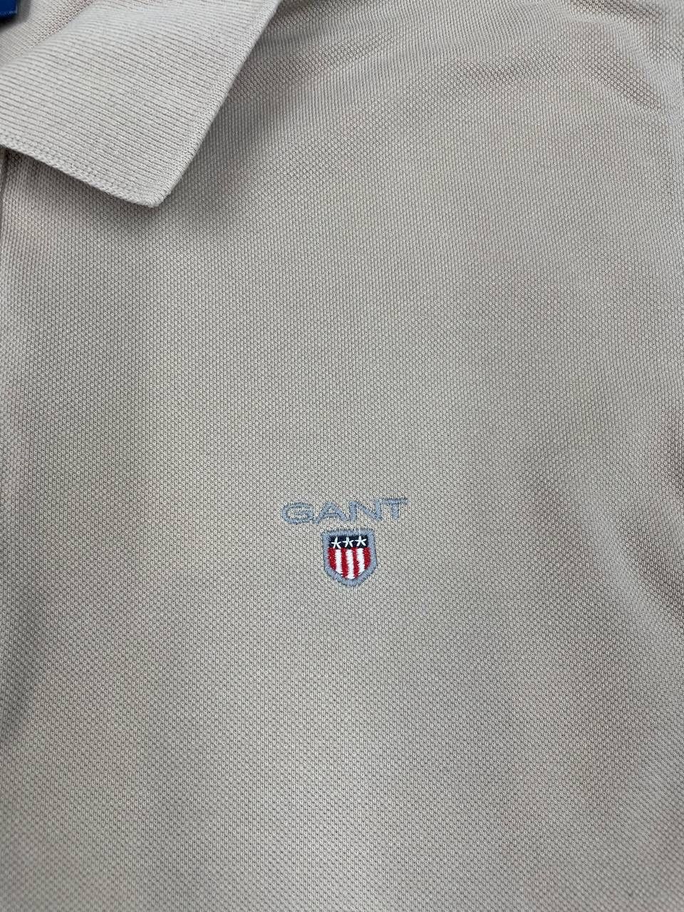 Gant Gant Men Polo T-Shirt Beige Size L Size US L / EU 52-54 / 3 - 3 Thumbnail