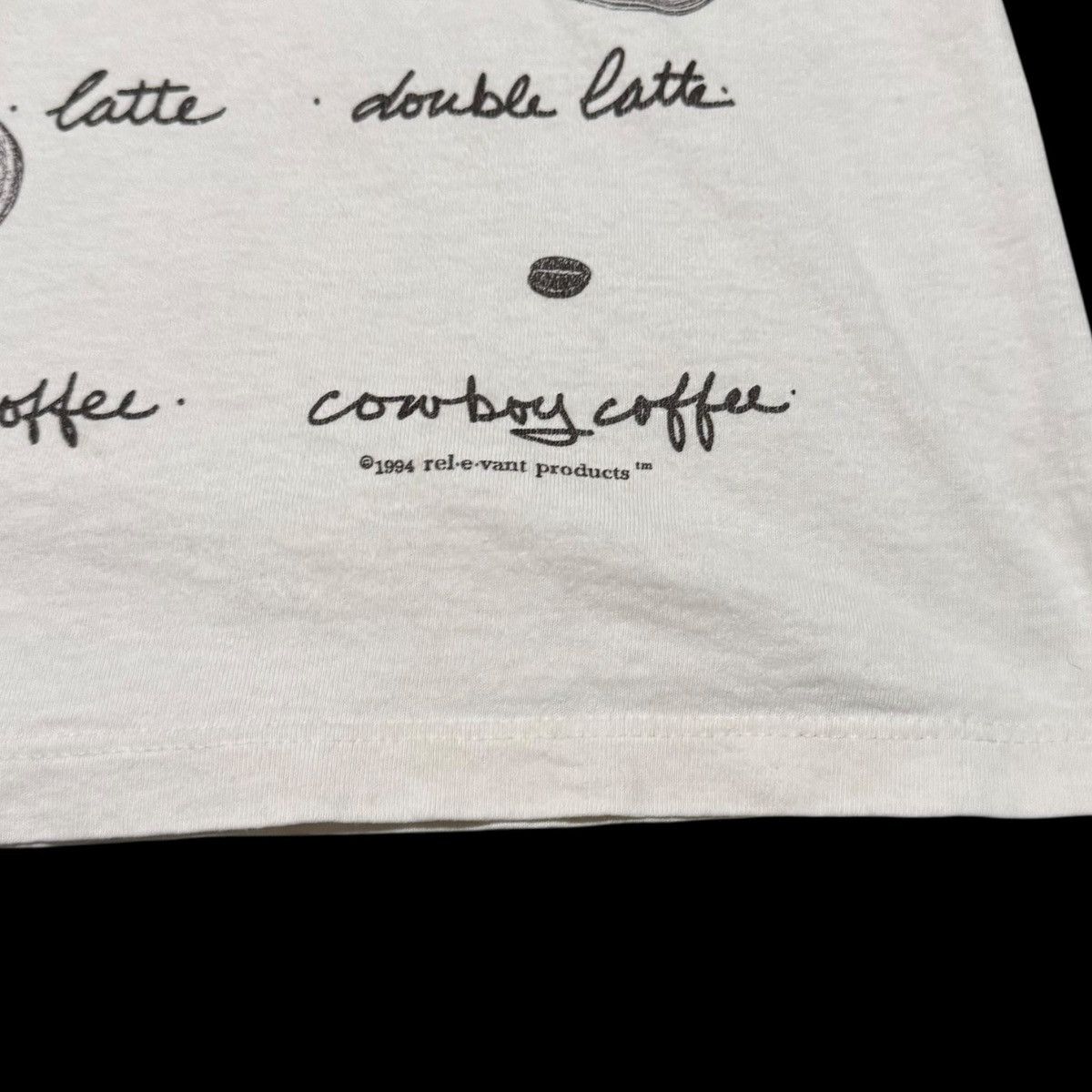 Vintage Vintage 1994 Coffee Espresso AOP Stained Shirt Men's XL Size US XL / EU 56 / 4 - 3 Thumbnail