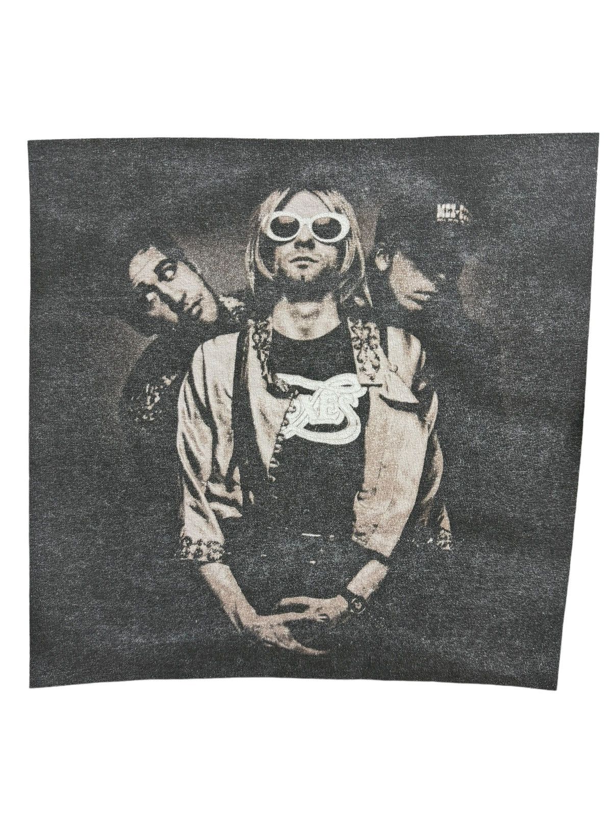 Band Tees × Vintage Vintage Y2K Nirvana Band Photo Tees Size US M / EU 48-50 / 2 - 6 Thumbnail