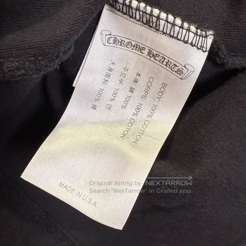 Chrome Hearts CHROME HEARTS Size M Black and yellow logo long sleeve Size US M / EU 48-50 / 2 - 4 Thumbnail