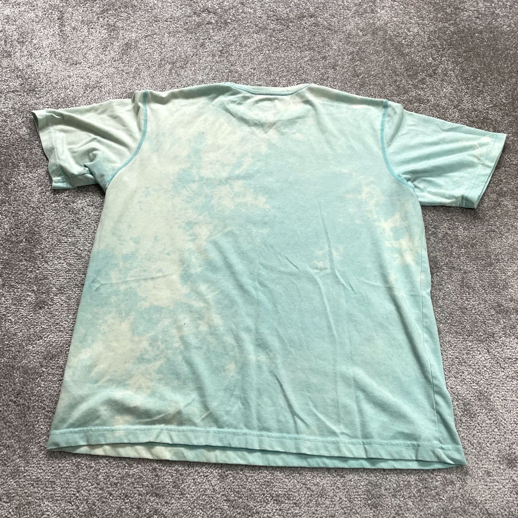 Vintage Columbia T-Shirt Mens XL Green Tie Dye Omni Wick Crew Neck Short Sleeve Casual Vintage: No Size US S / EU 44-46 / 1 - 2 Thumbnail