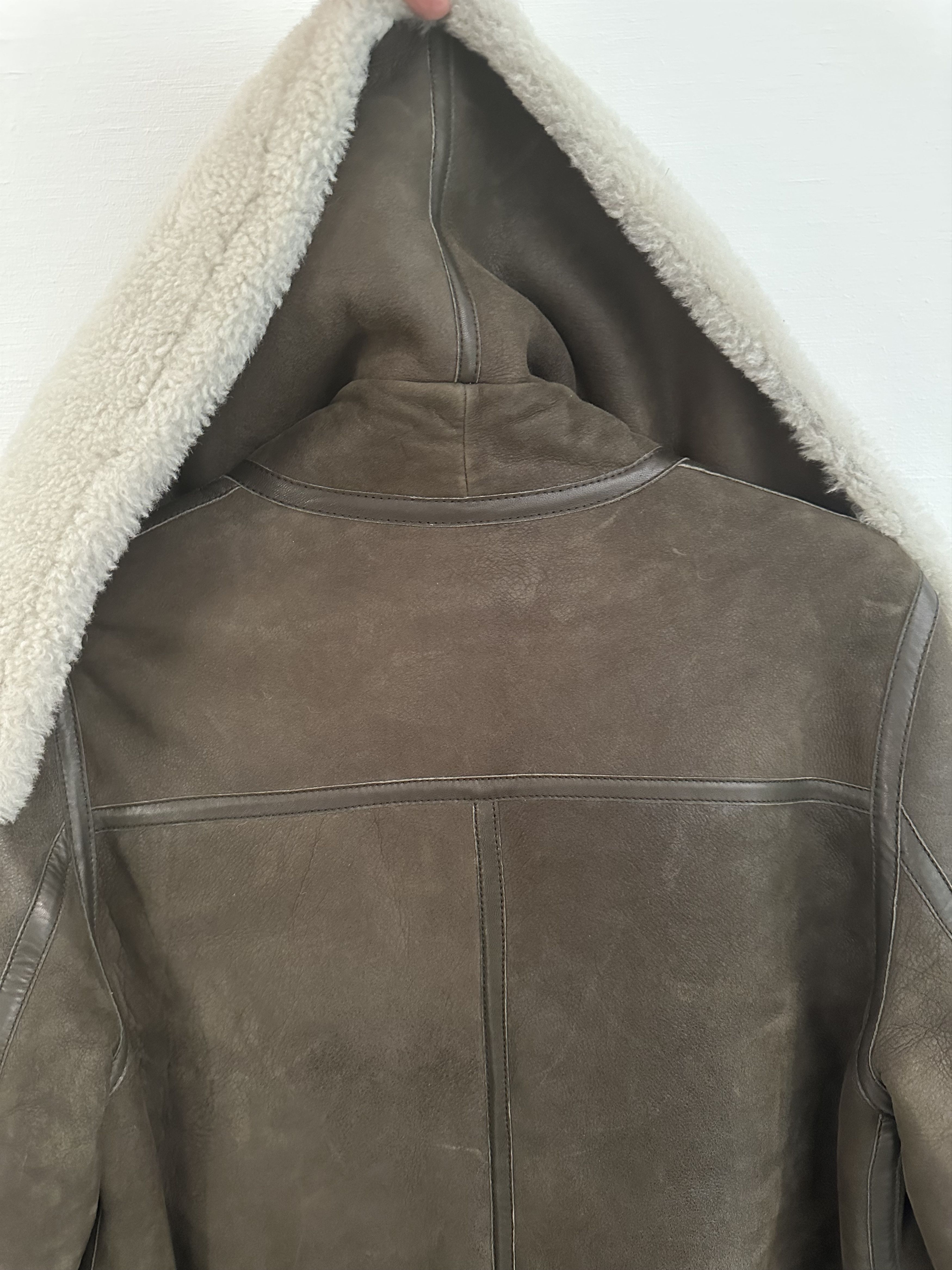 Jil Sander Jil Sander Navy Shearling Aviator olive Size S / US 4 / IT 40 - 11 Thumbnail