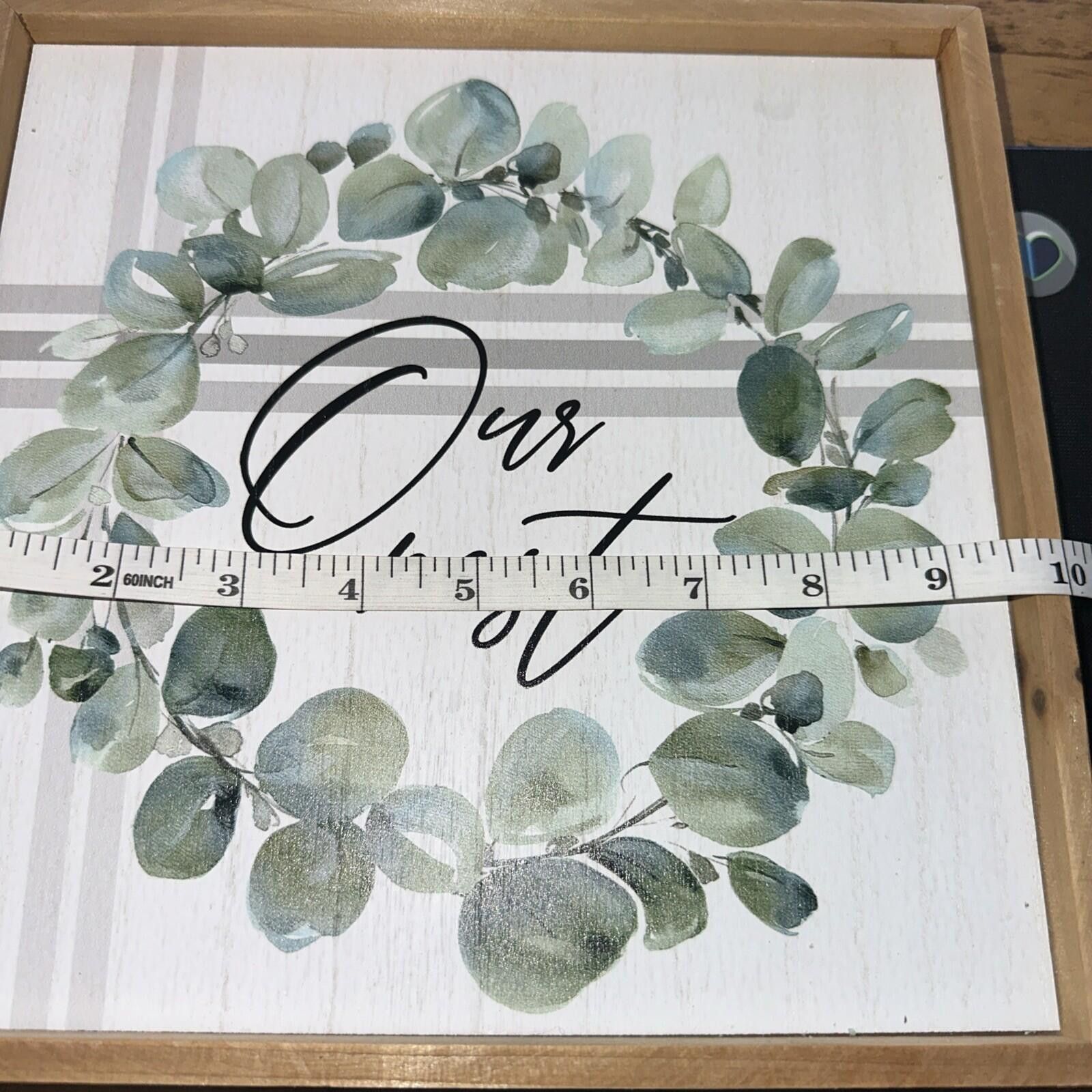 Other Our Nest Rustic Farmhouse Style Wood Sign Wall Décor 10X10” Size ONE SIZE - 3 Thumbnail