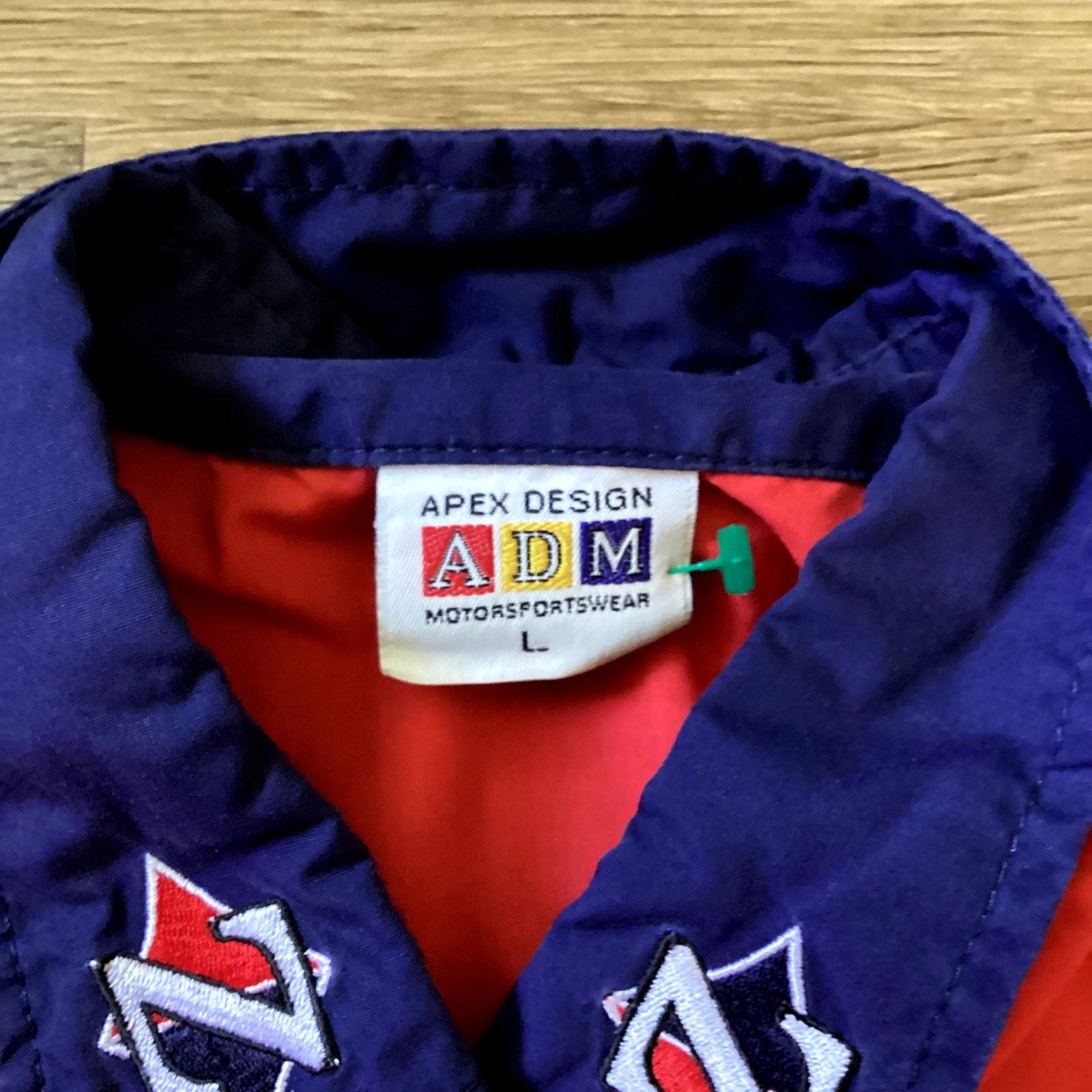 Jerzees Rare Jerzees Blue/ Red Button up- Size Large Size US L / EU 52-54 / 3 - 4 Thumbnail