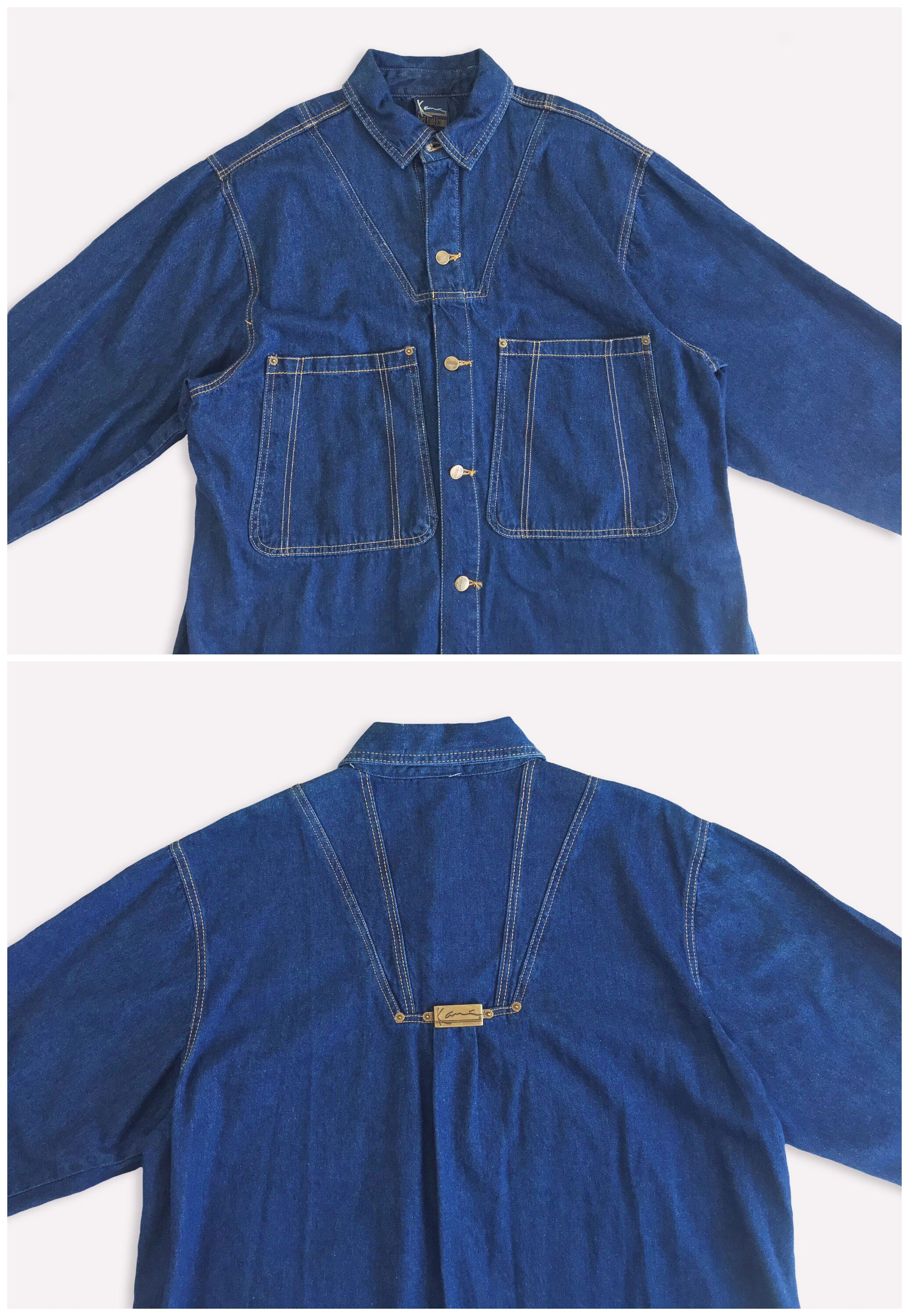 Karl Kani Vintage 90s KARL KANI Button Up Shirt Jacket 2pac Tupac Size US XL / EU 56 / 4 - 10 Thumbnail