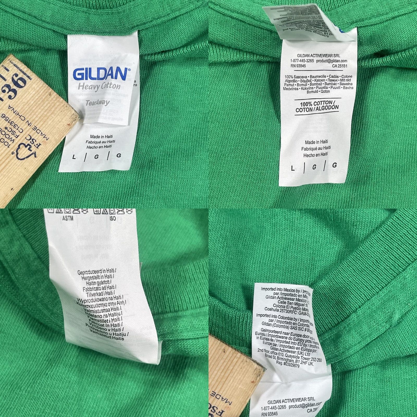 Gildan Gildan TFA Music Dept T-Shirt Adults Large L Green CrewNeck Short Sleeve Printed Size US L / EU 52-54 / 3 - 8 Thumbnail