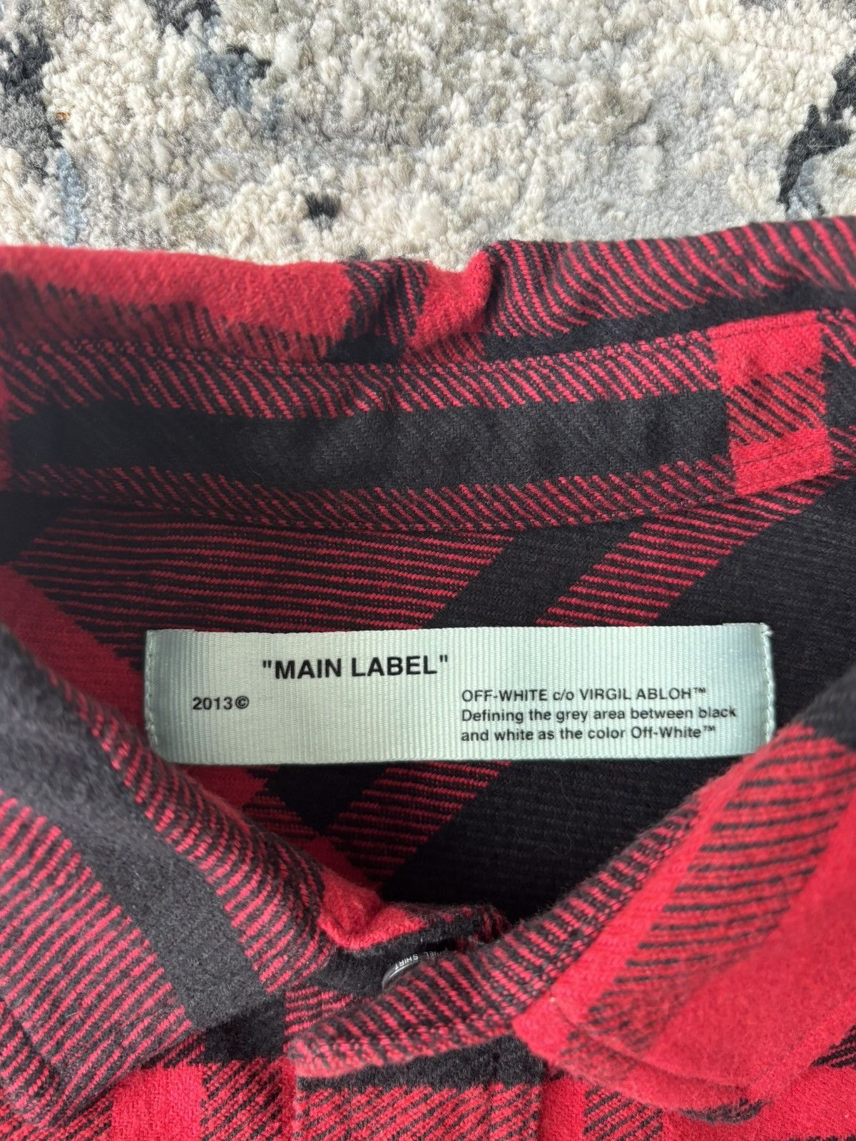 Off-White Off White Flannel Long-sleeve with Tassel/Fringe Logo Size US M / EU 48-50 / 2 - 5 Thumbnail