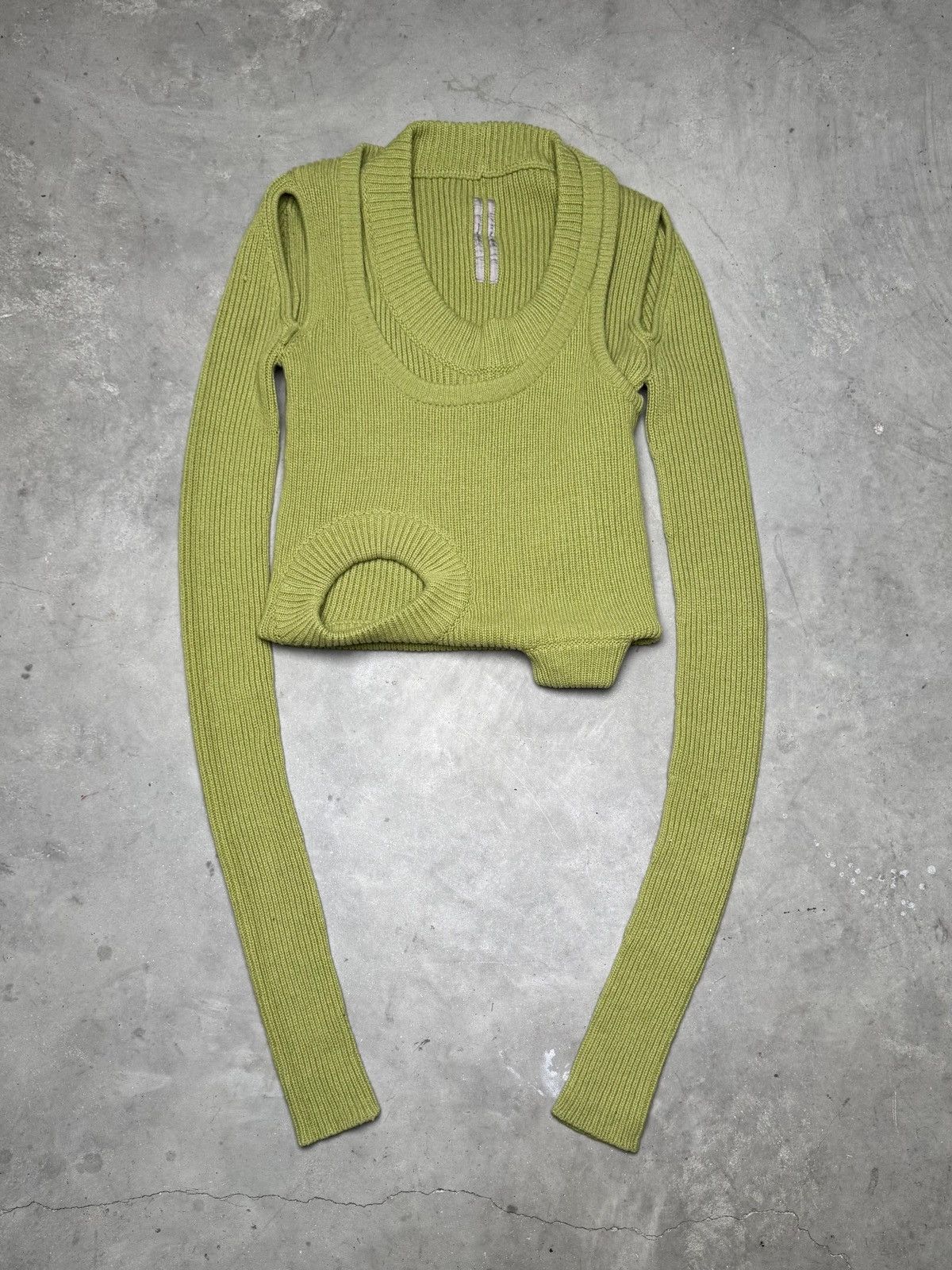 Rick Owens FW23 Luxor Banana knit