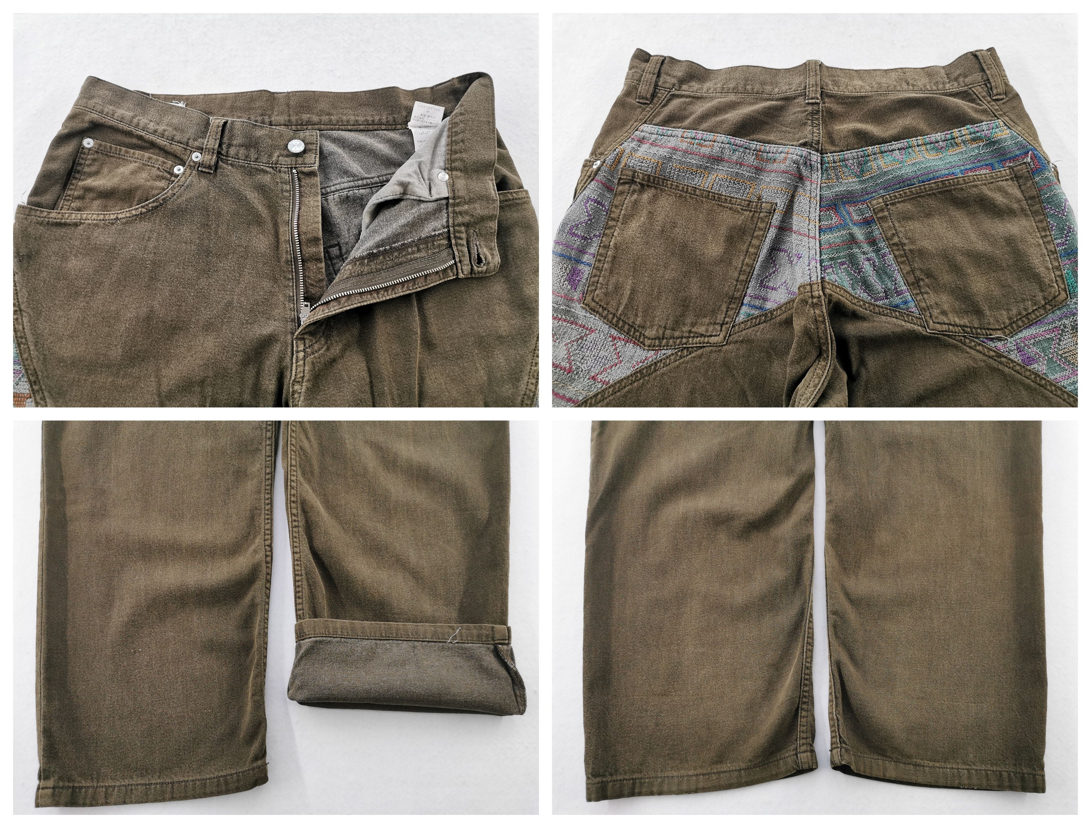 Issey Miyake Vintage 90's Issey Miyake X Final Home Denim Made In Japan Size US 31 - 7 Thumbnail