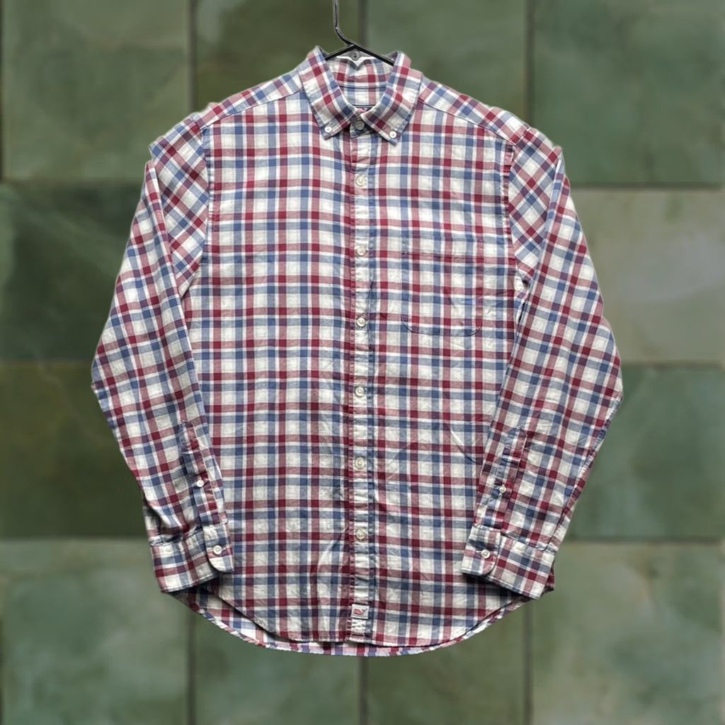 Vineyard Vines Vineyard Vines Murray Shirt Mens S Classic Fit Red Blue Plaid Check Preppy Size US S / EU 44-46 / 1 - 1 Thumbnail