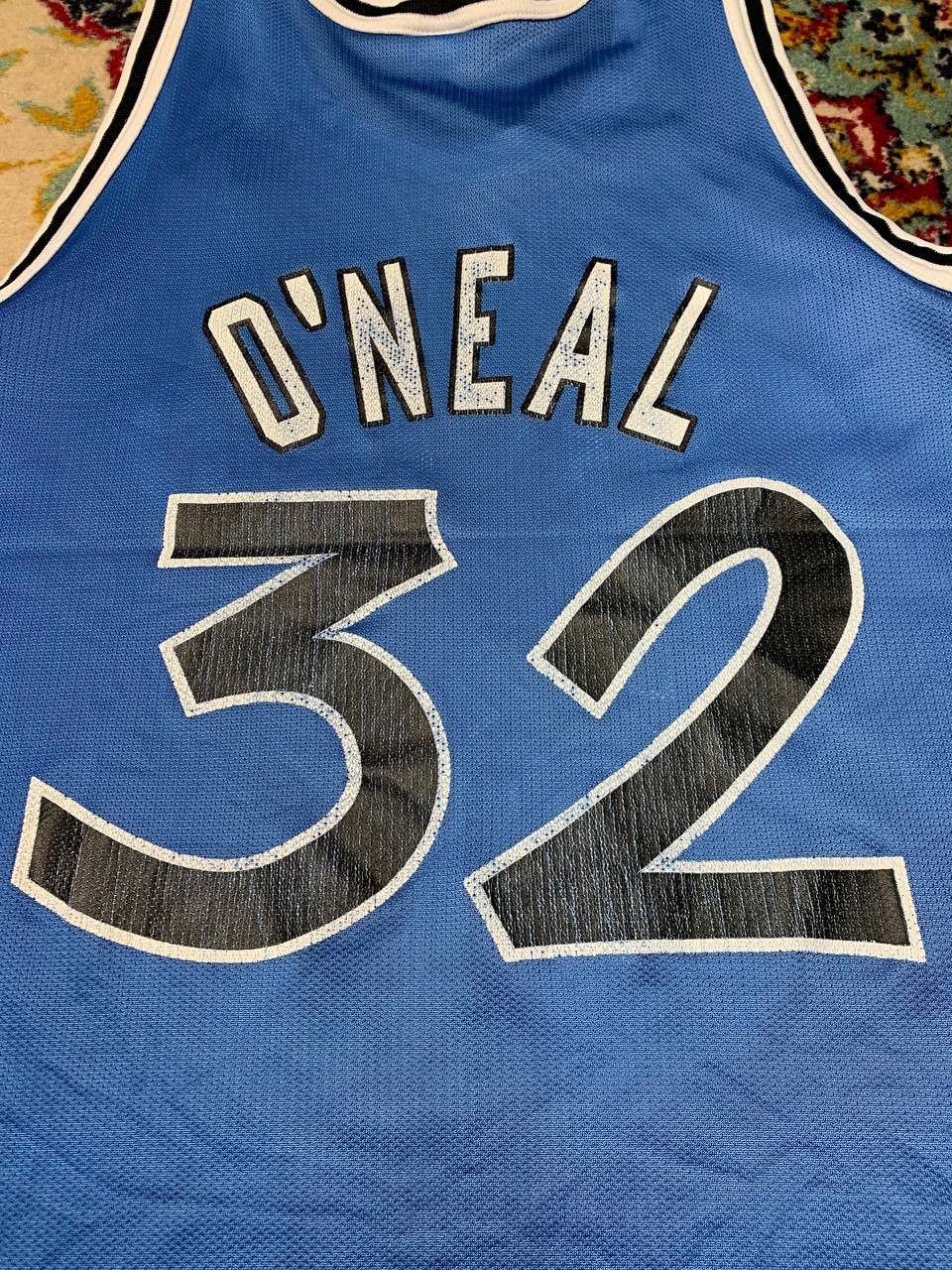 Champion × NBA Vintage champion orlando magic O'neal nba jersey size 44 L Size US L / EU 52-54 / 3 - 6 Thumbnail