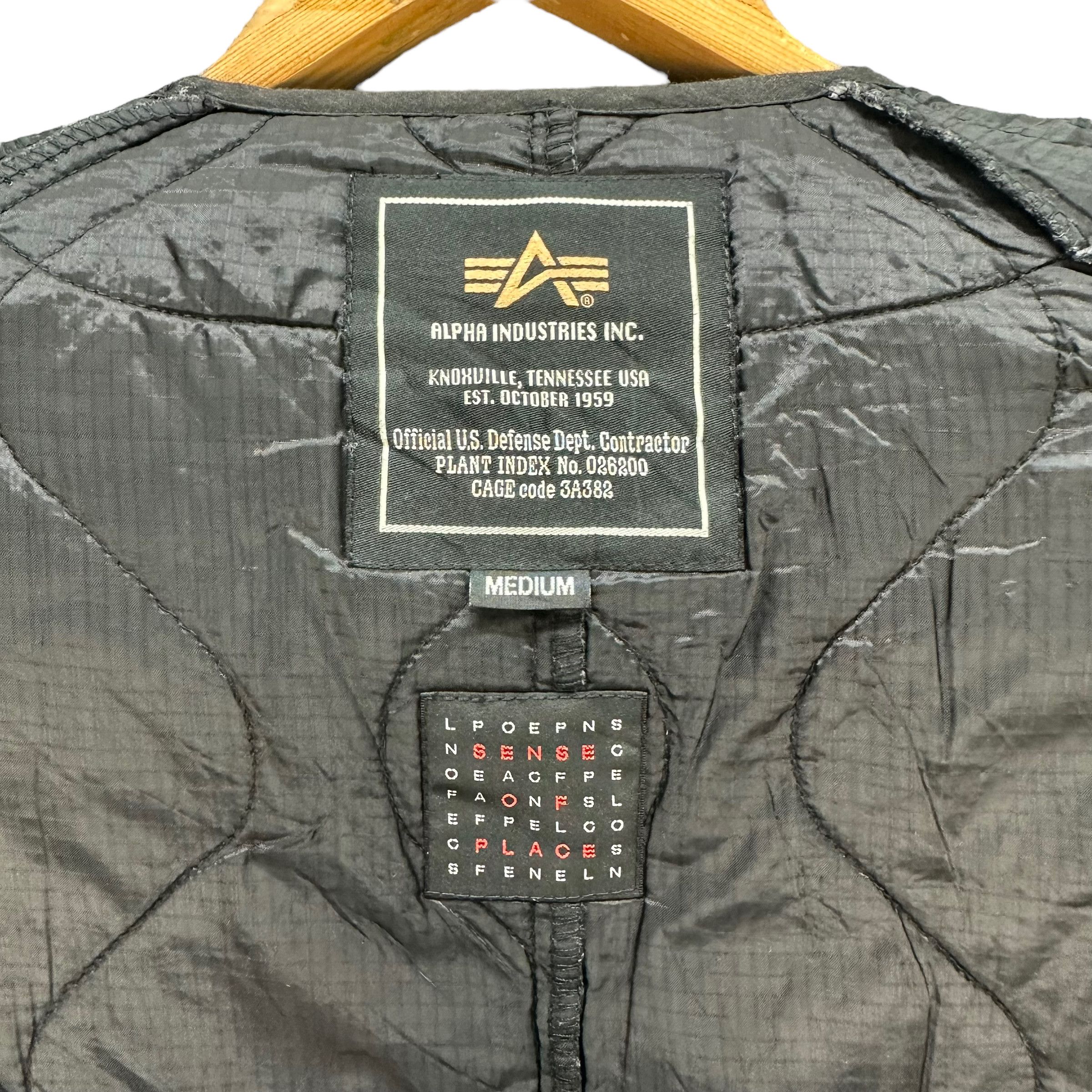 Alpha Industries ALPHA INDUSTRIES X SENSE OF PALACE QUILTED JACKET #7827-180 Size US M / EU 48-50 / 2 - 8 Thumbnail