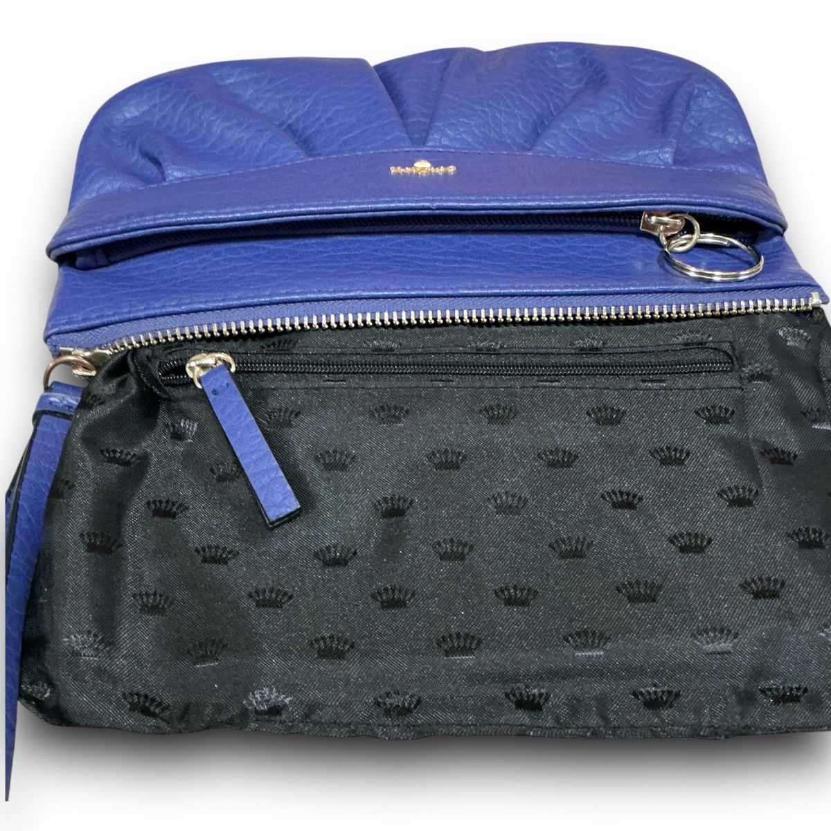 Juicy Couture Juicy Couture Purple-ish Blue Clutch Wristlet Wallet Bag Size ONE SIZE - 6 Thumbnail