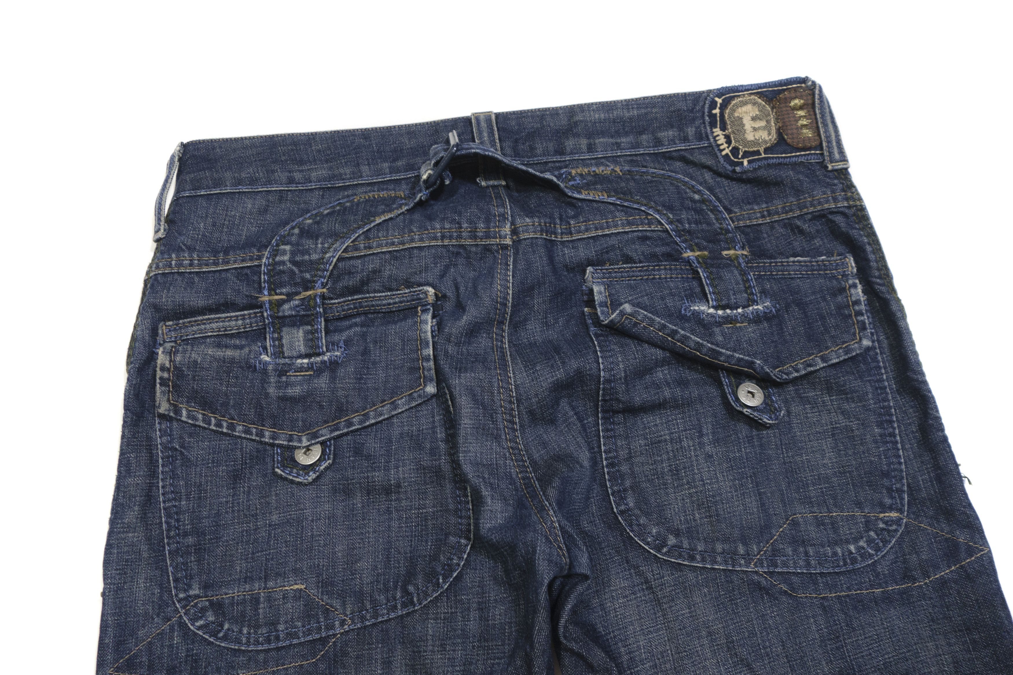 Marithe + Francois Girbaud 00S Y2K Locker Jeans Size US 34 / EU 50 - 5 Thumbnail