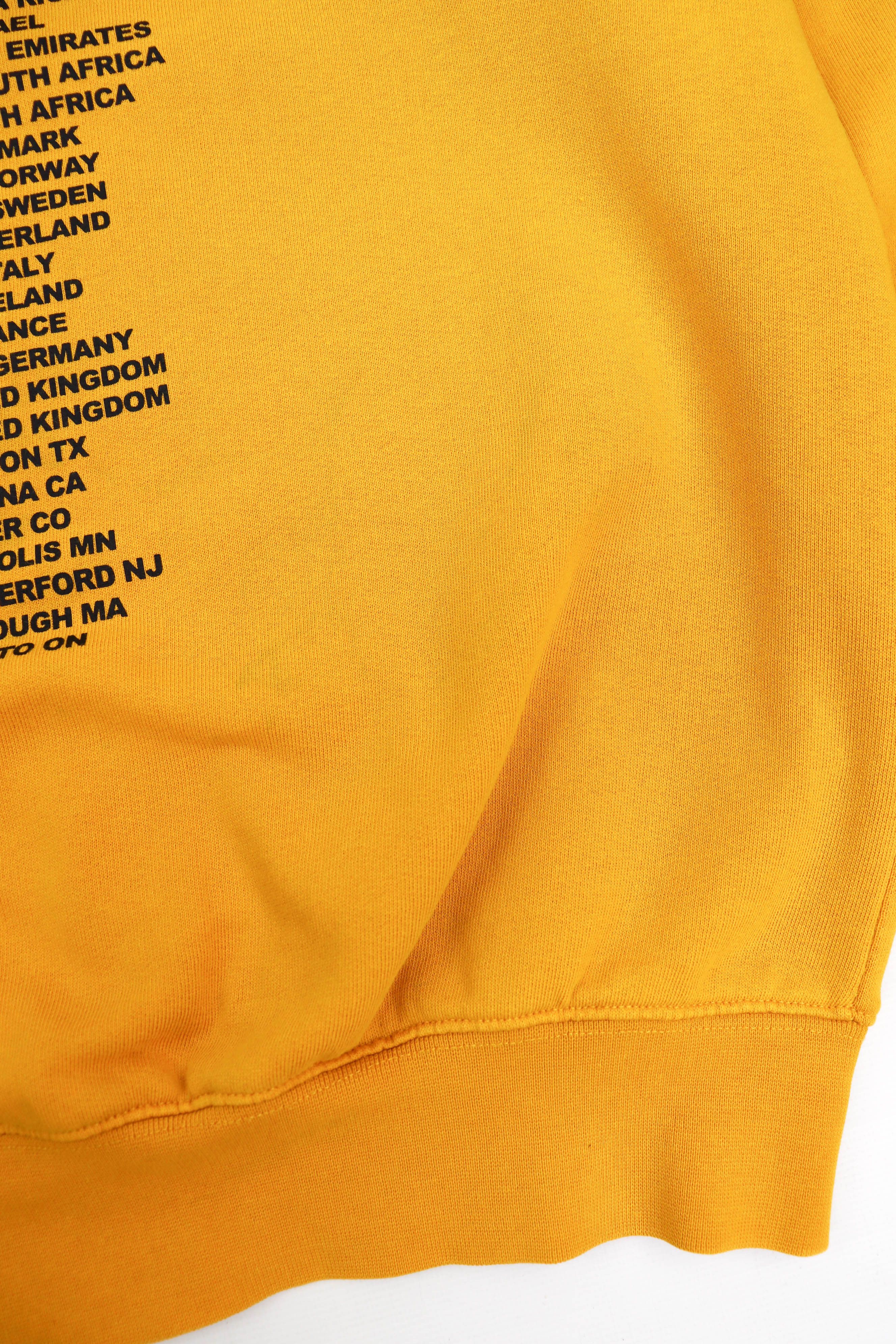 Band Tees Justin Bieber 2017 Tour Orange Crewneck Sweatshirt Size US M / EU 48-50 / 2 - 13 Thumbnail