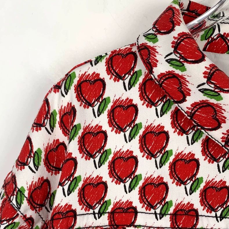 Prada Prada Love graffiti full print white cotton long-sleeved de Size US M / EU 48-50 / 2 - 3 Thumbnail