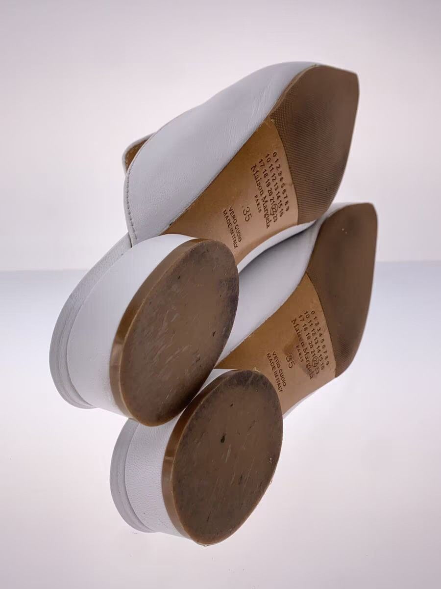 Maison Margiela Stich Leather Slip On Heels Size US 5 / IT 35 - 4 Thumbnail