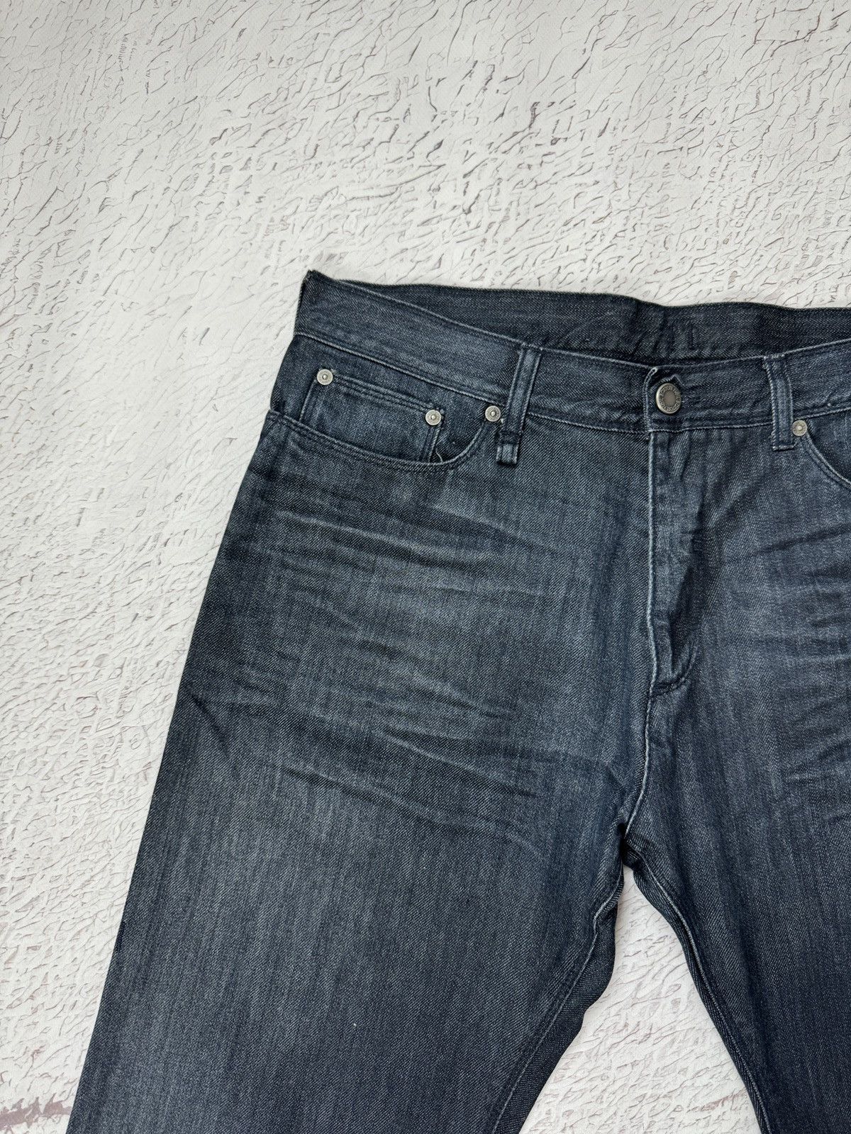 Neil Barrett Neil Barrett Indigo dark straight denim jeans zip pocket Size US 34 / EU 50 - 7 Thumbnail