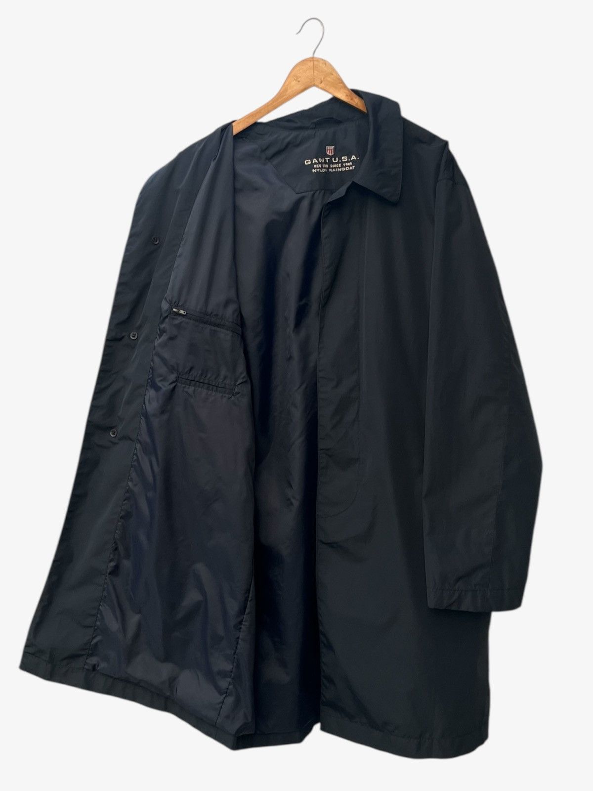 Gant Gant USA Nylon Raincoat Navy Made in Portugal Size US S / EU 44-46 / 1 - 3 Thumbnail