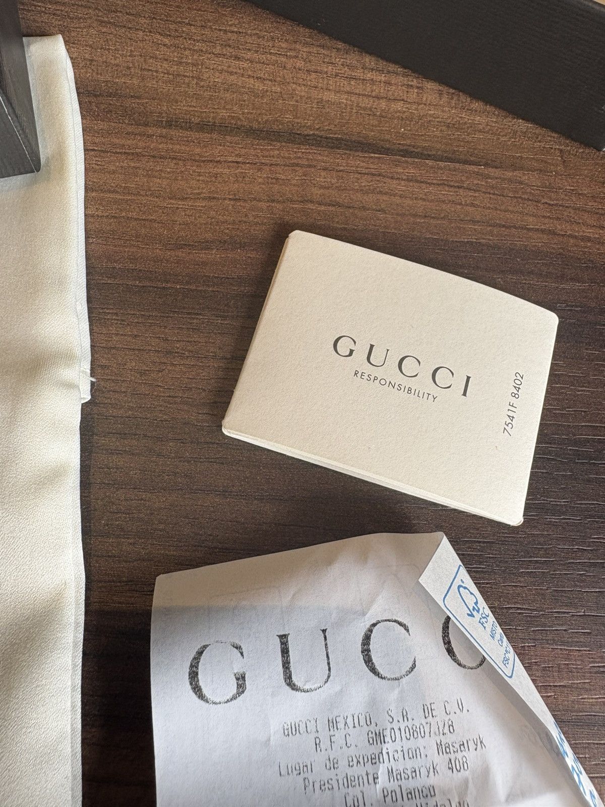 Gucci Gucci GG Supreme Kingsnake (4 Card Slots) Black Size ONE SIZE - 7 Thumbnail