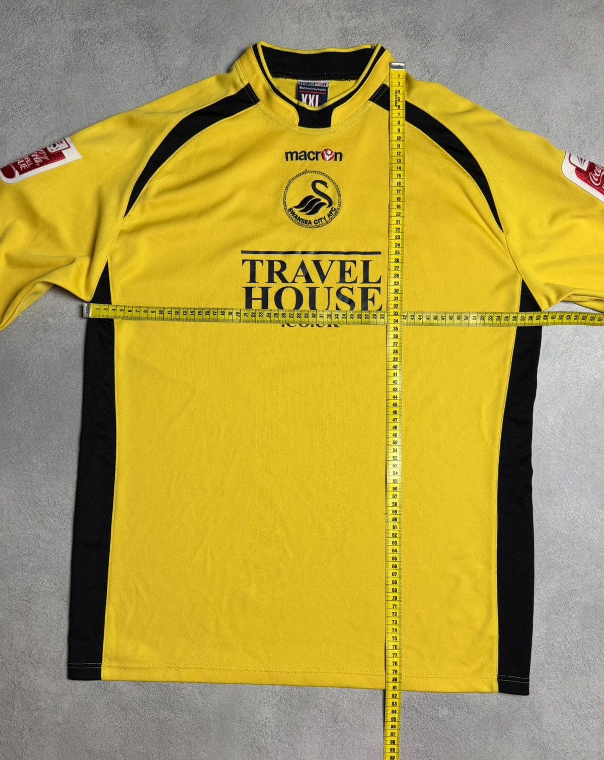 Macron Swansea City 2006 Goalkeeper Shirt Jersey Macron #26 Oakes Size US XXL / EU 58 / 5 - 21 Thumbnail