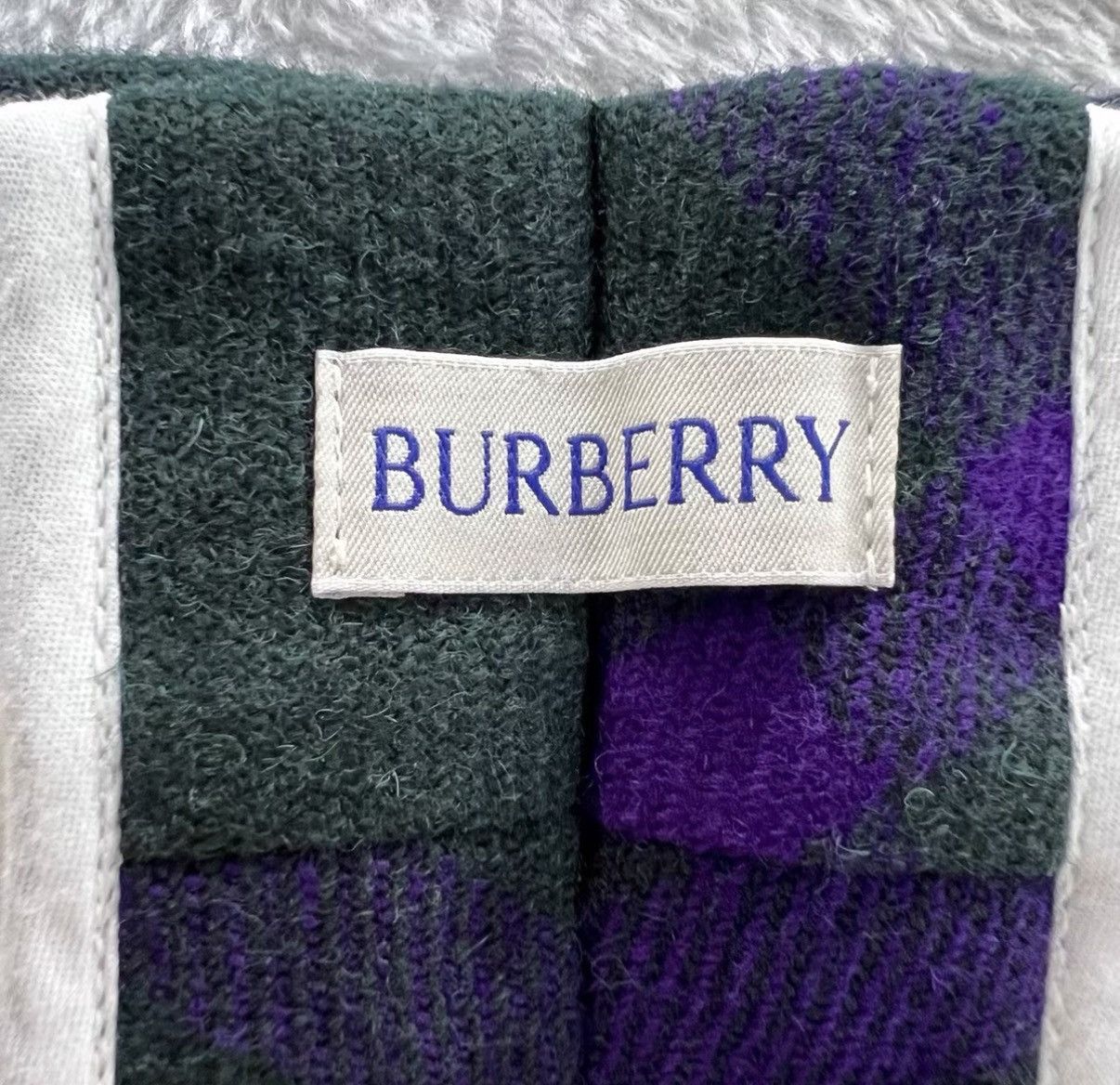 Burberry Burberry Plaid All-over Print Zipper Trousers J41 Size US 42 / EU 58 - 3 Thumbnail