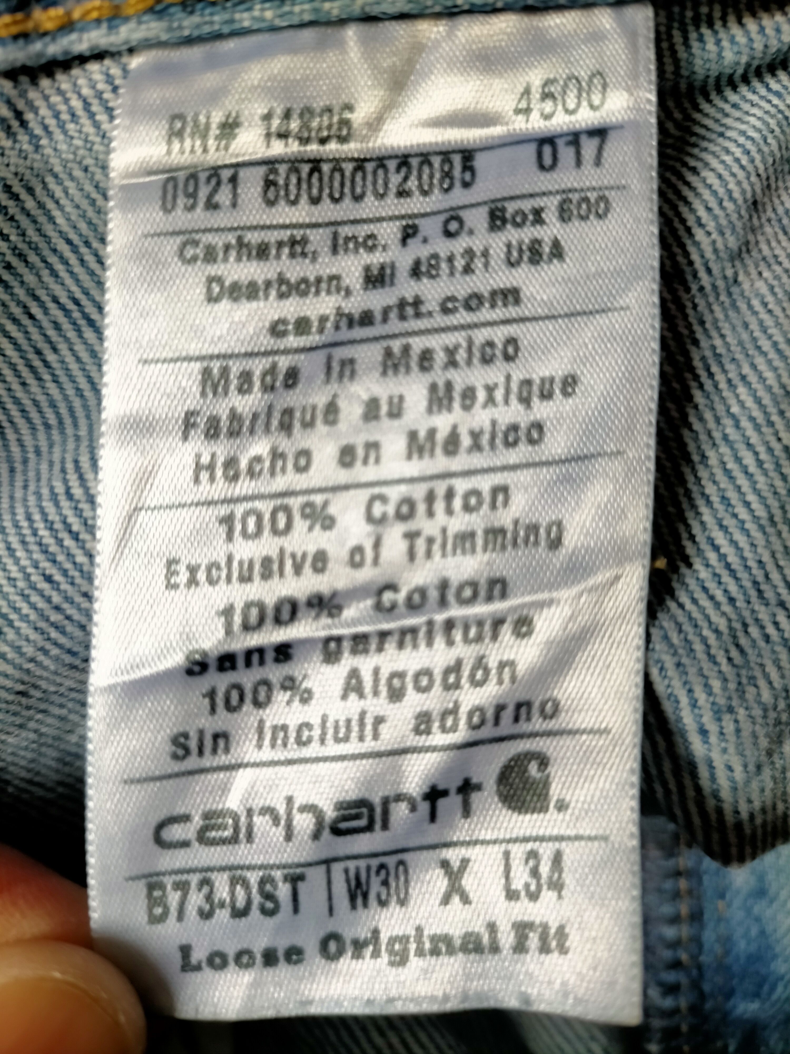Carhartt Vintage Carhartt Double Knee Carpenter Worker Jeans Size US 30 / EU 46 - 22 Thumbnail